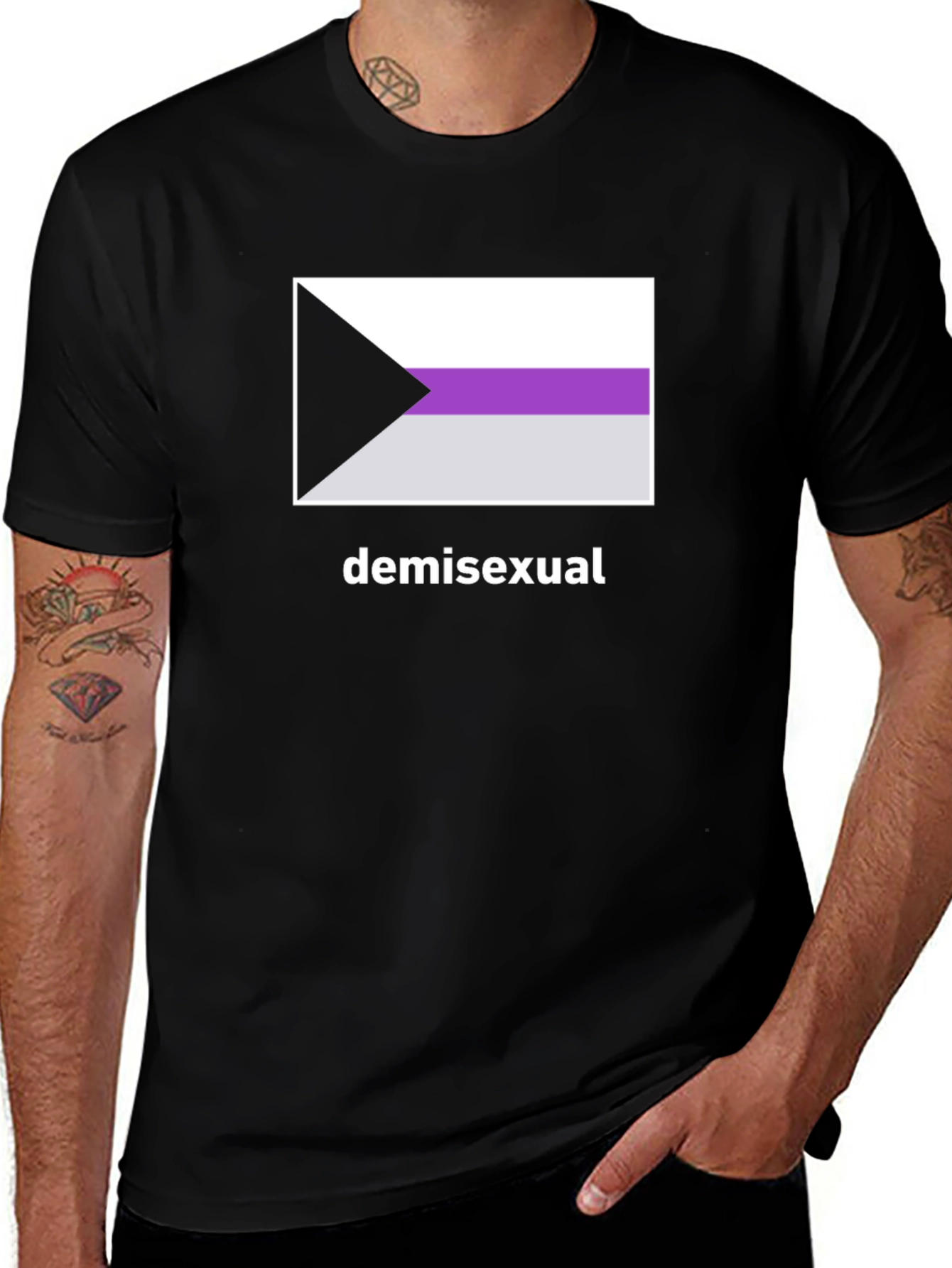 Variant 29 of Demisexual Pride Flag T-Shirt
