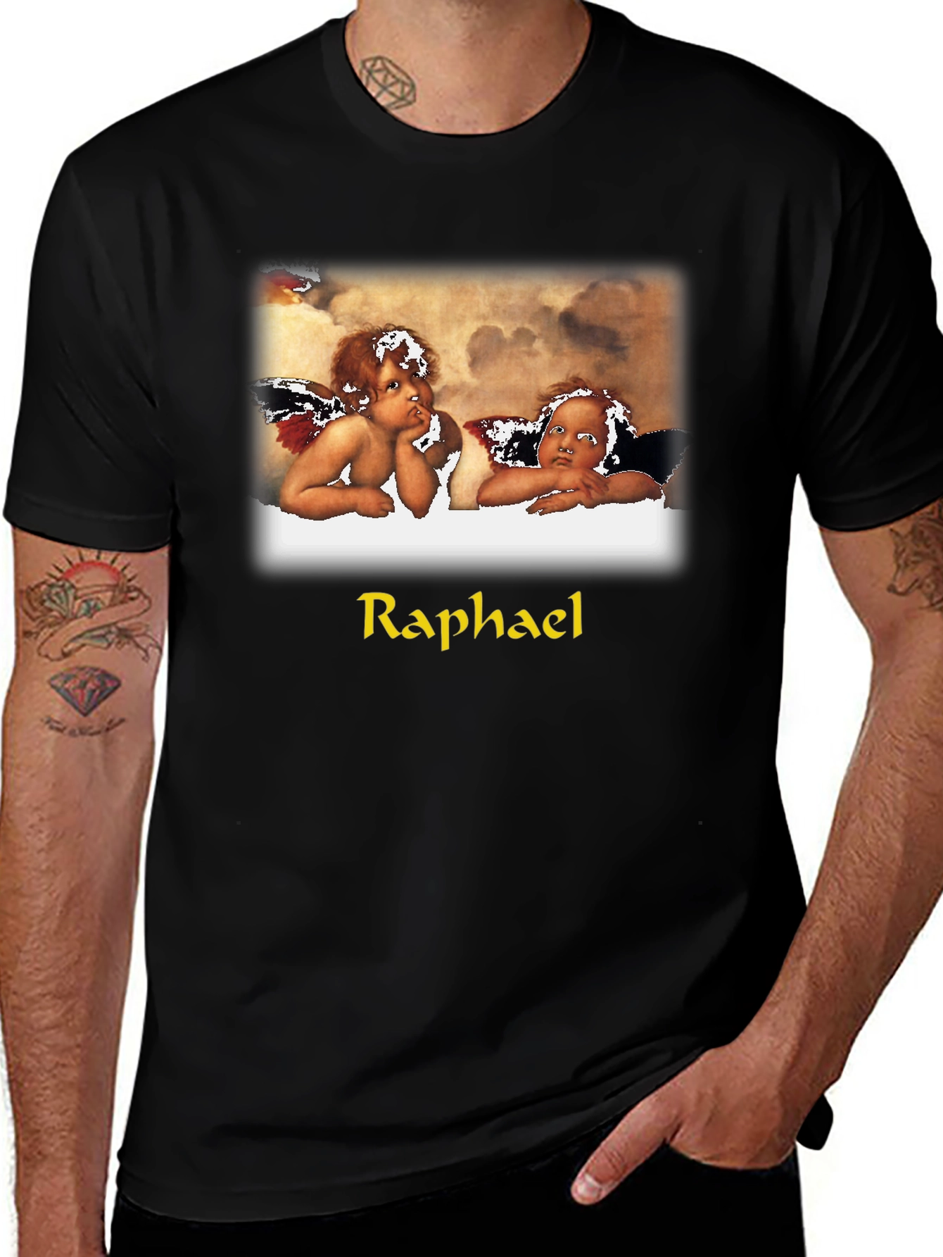 Raphael Cherubs Graphic T-Shirt