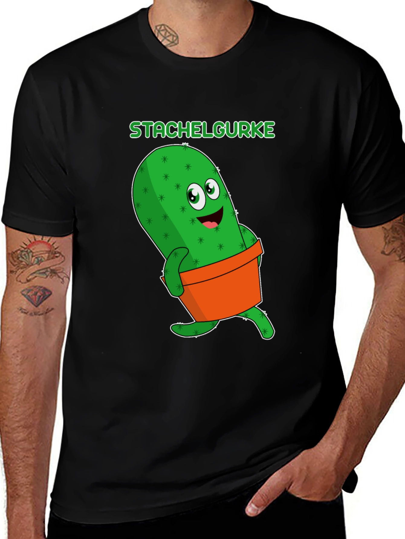Variant 26 of Stachelgurke Cactus T-Shirt