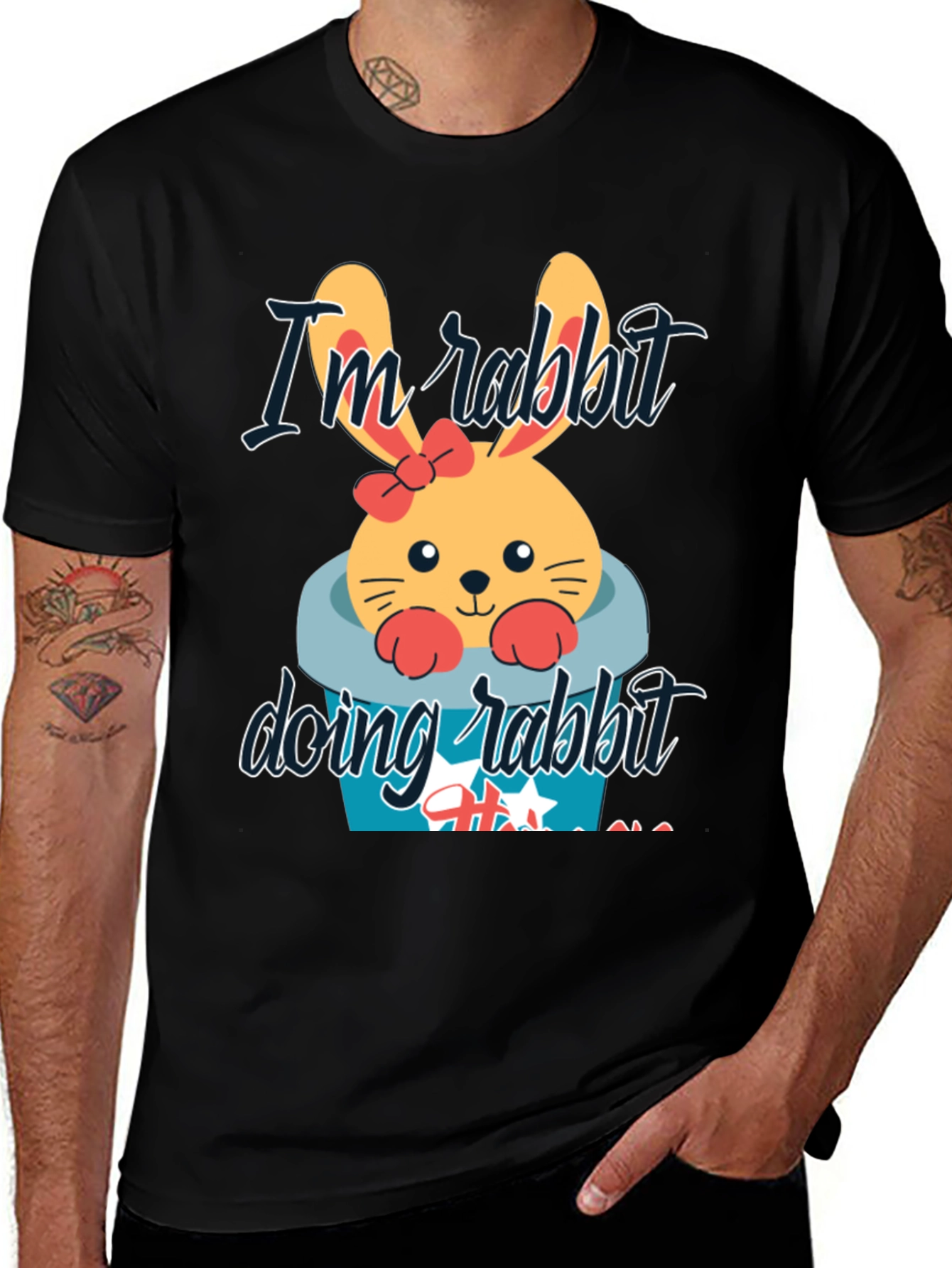 Variant 4 of I'm Rabbit Doing Rabbit Things T-Shirt