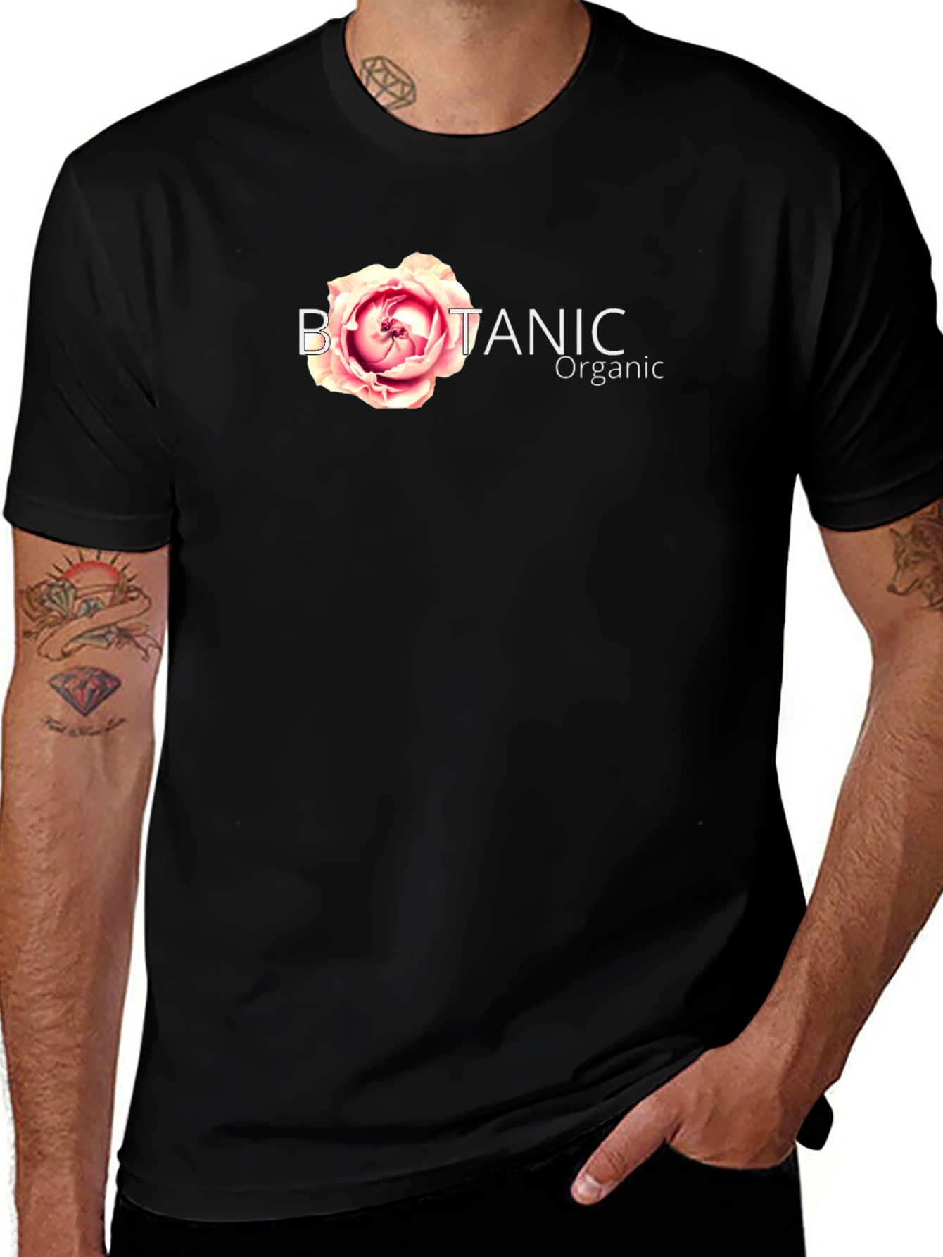 Variant 4 of Botanical Organic Graphic T-Shirt