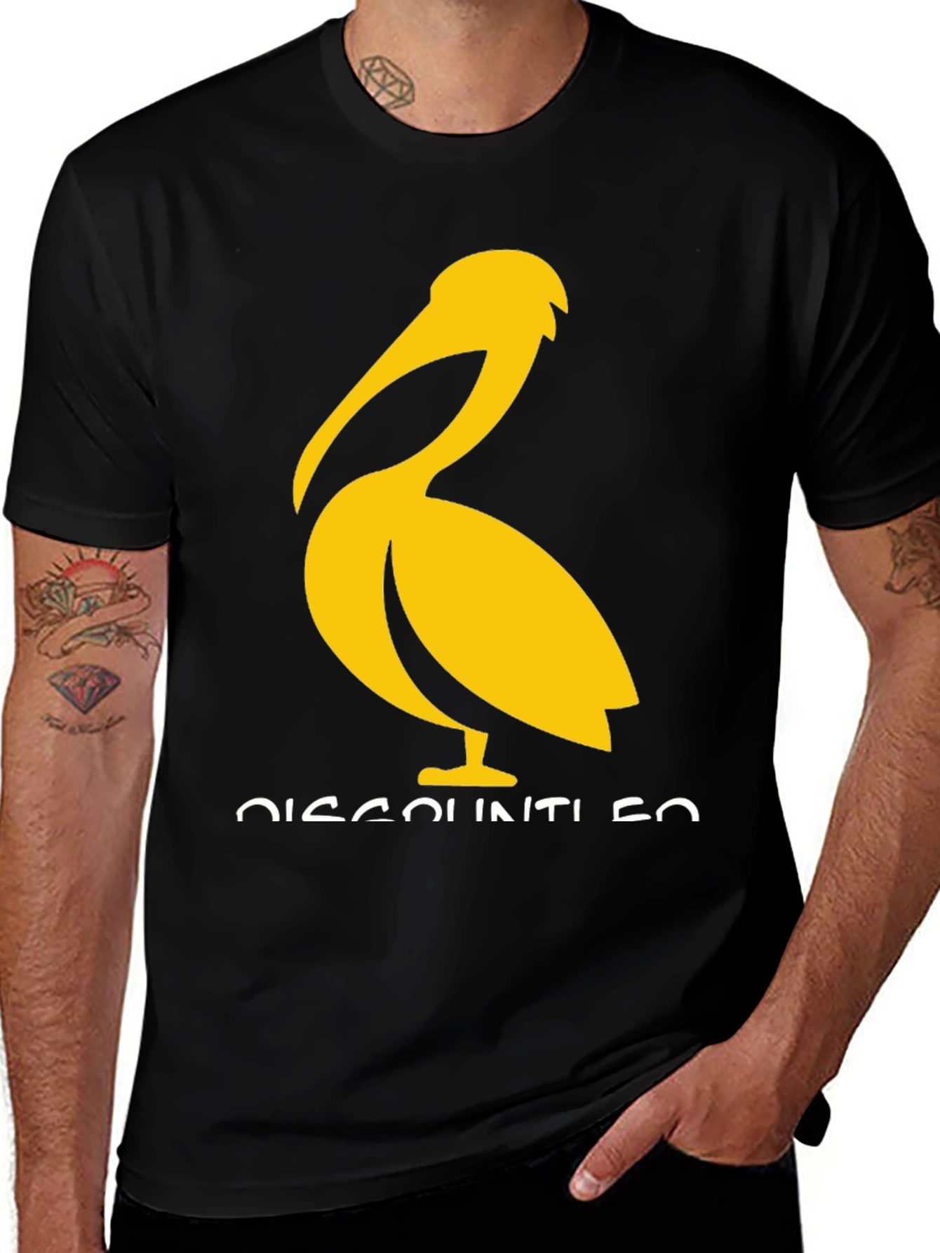 Variant 6 of Pelican Graphic Black T-Shirt