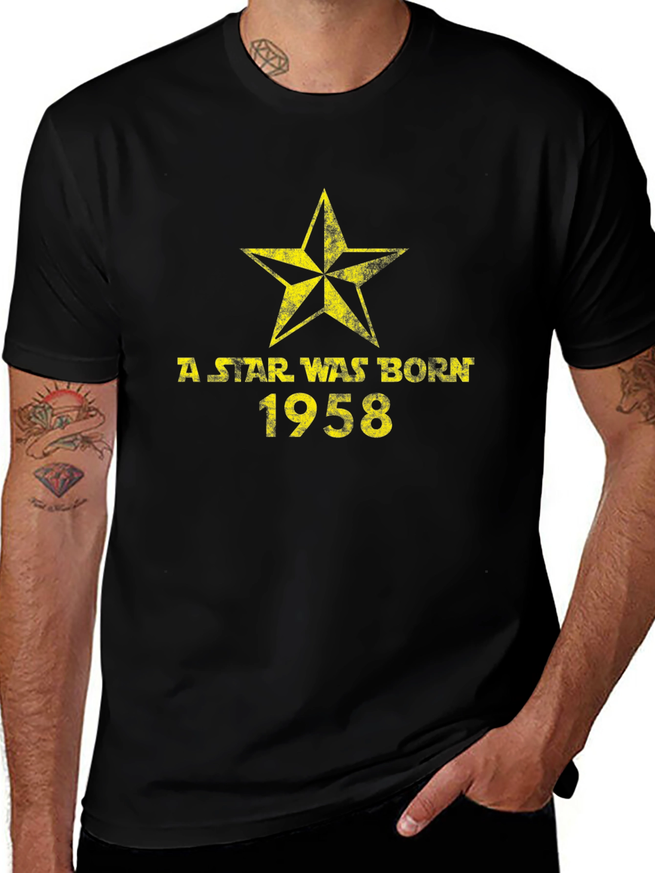Variant 13 of A Star Was Born 1958 Black T-Shirt