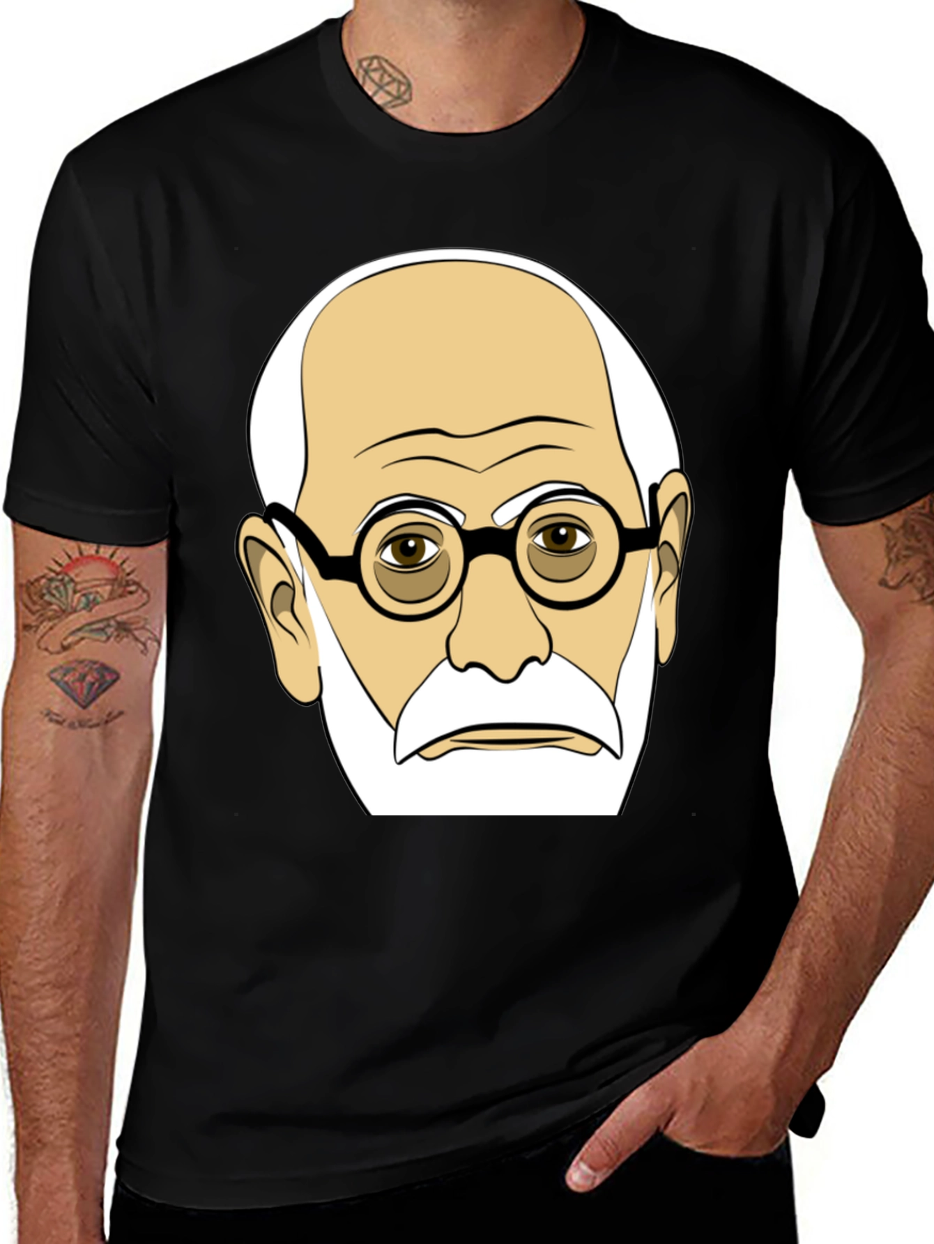 Freud Graphic Tee - Psychology Humor T-Shirt
