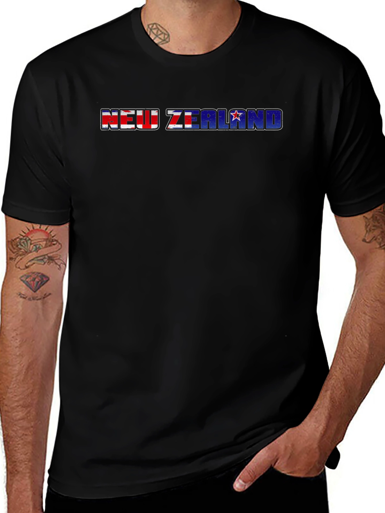 New Zealand Flag Graphic Tee