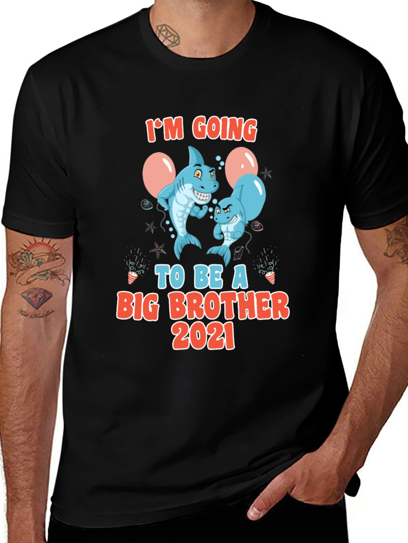 Big Brother 2021 Shark Graphic T-Shirt