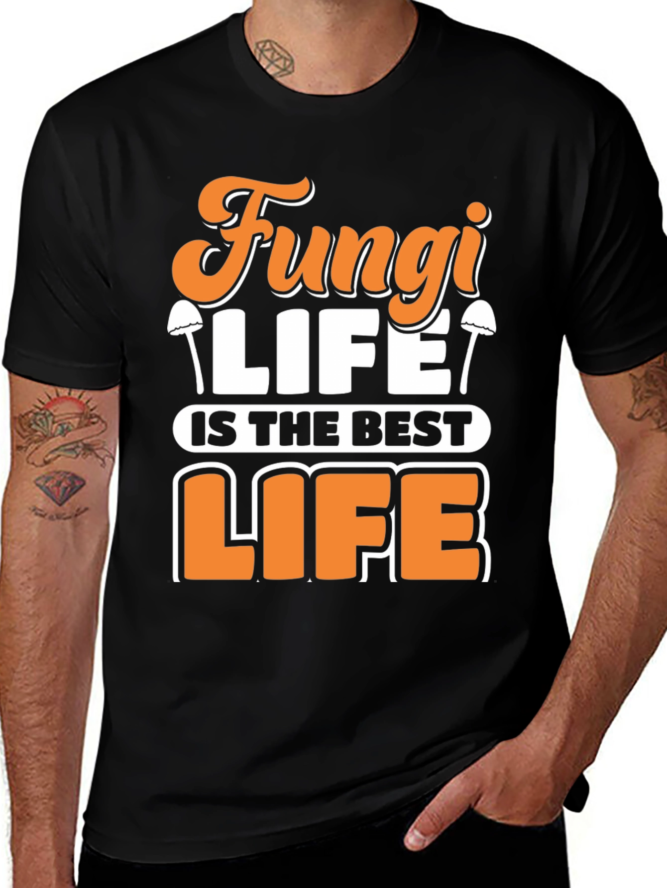 Fungi Life is The Best Life Graphic Tee