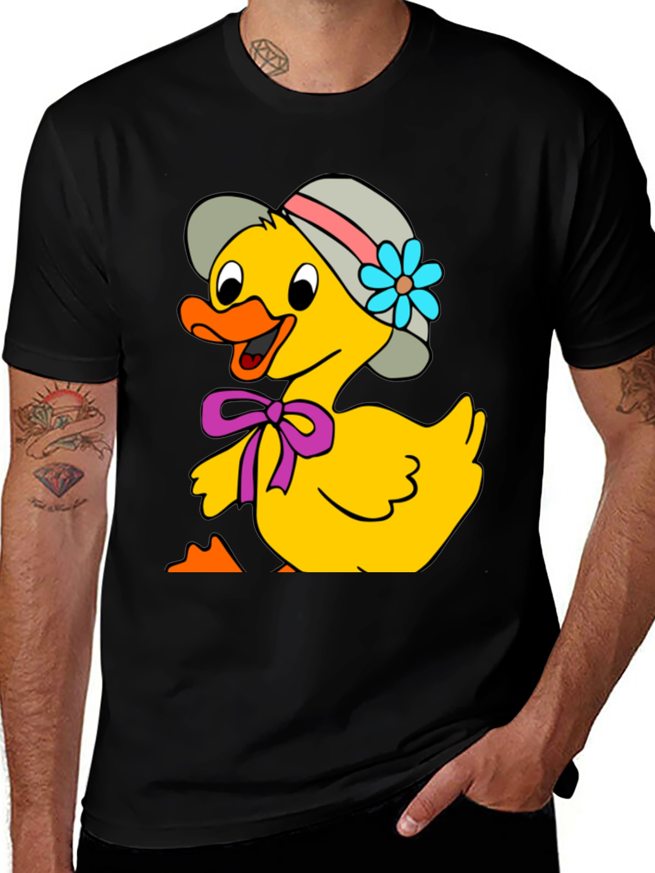 Variant 6 of Cute Cartoon Duckling T-Shirt
