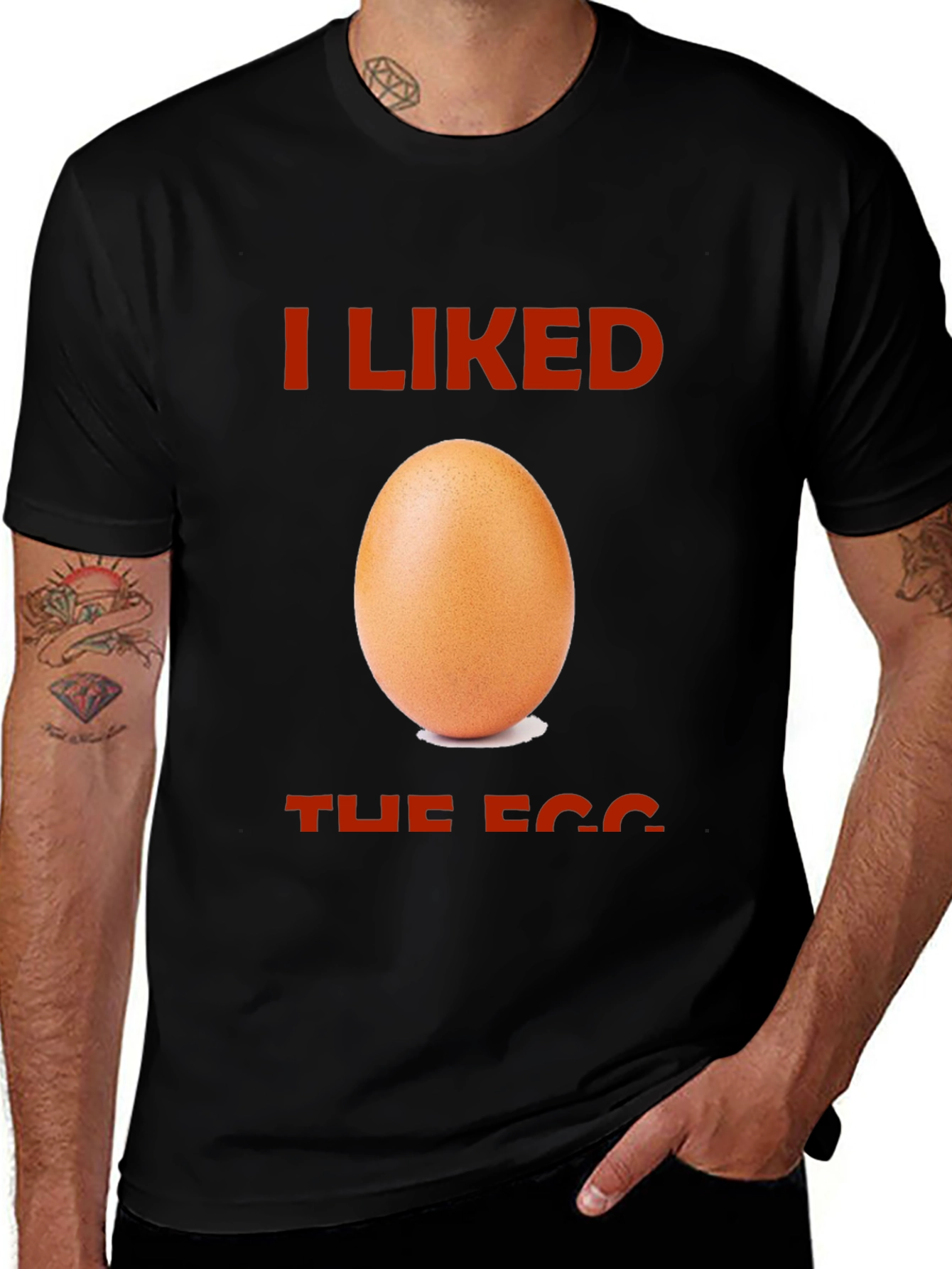 Variant 30 of I Liked The Egg T-Shirt - Funny Graphic Tee