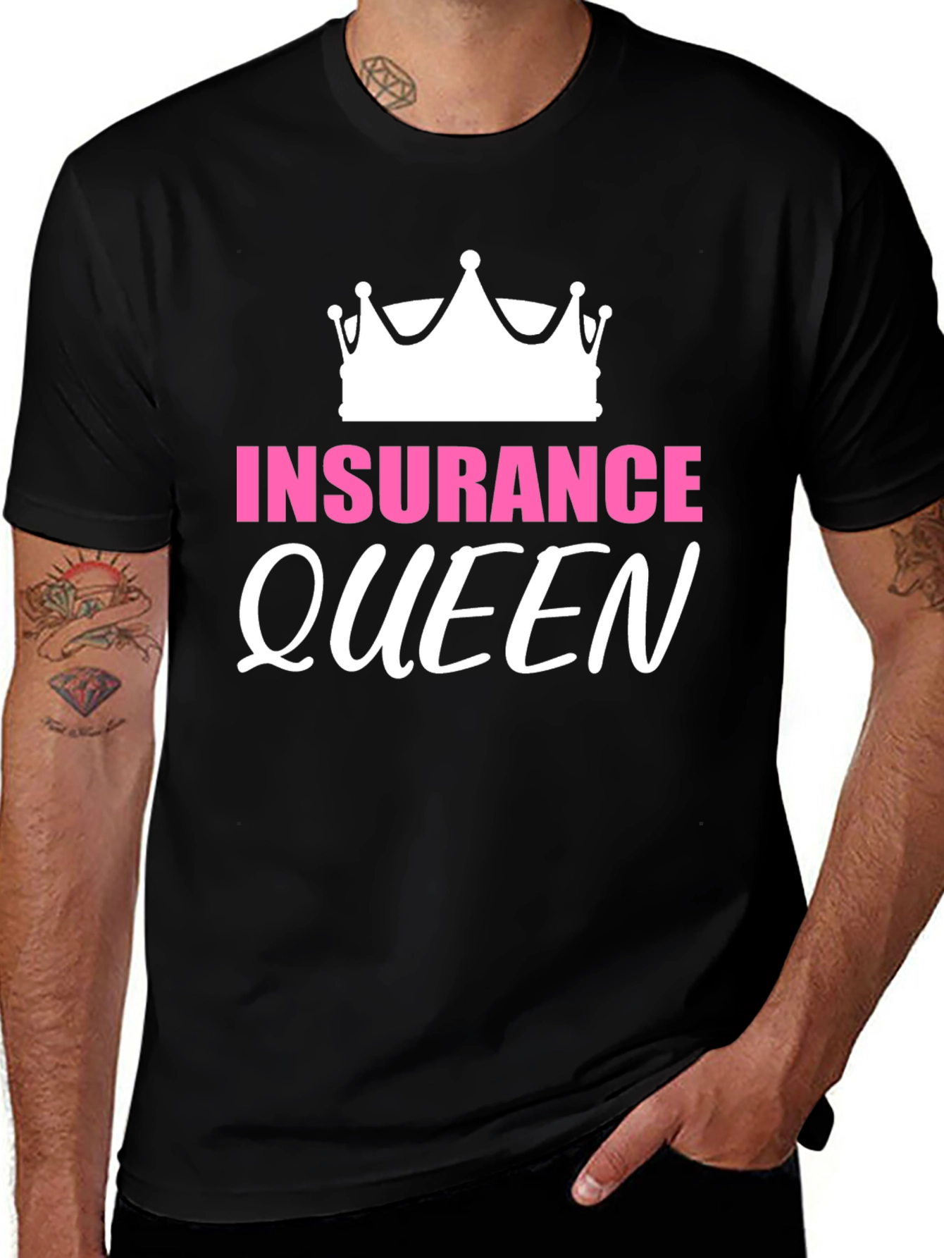 Variant 29 of Insurance Queen Graphic Tee