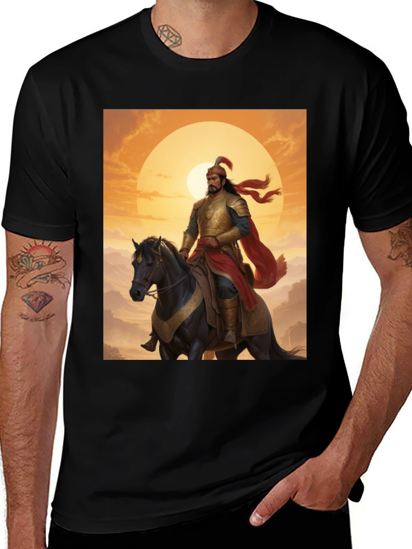 Variant 2 of Warrior King T-Shirt