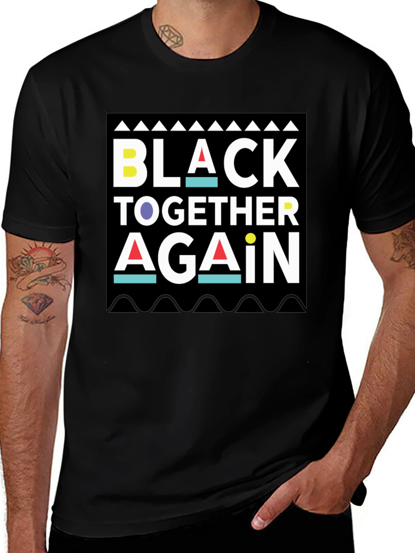 Variant 26 of Black Together Again Graphic Tee