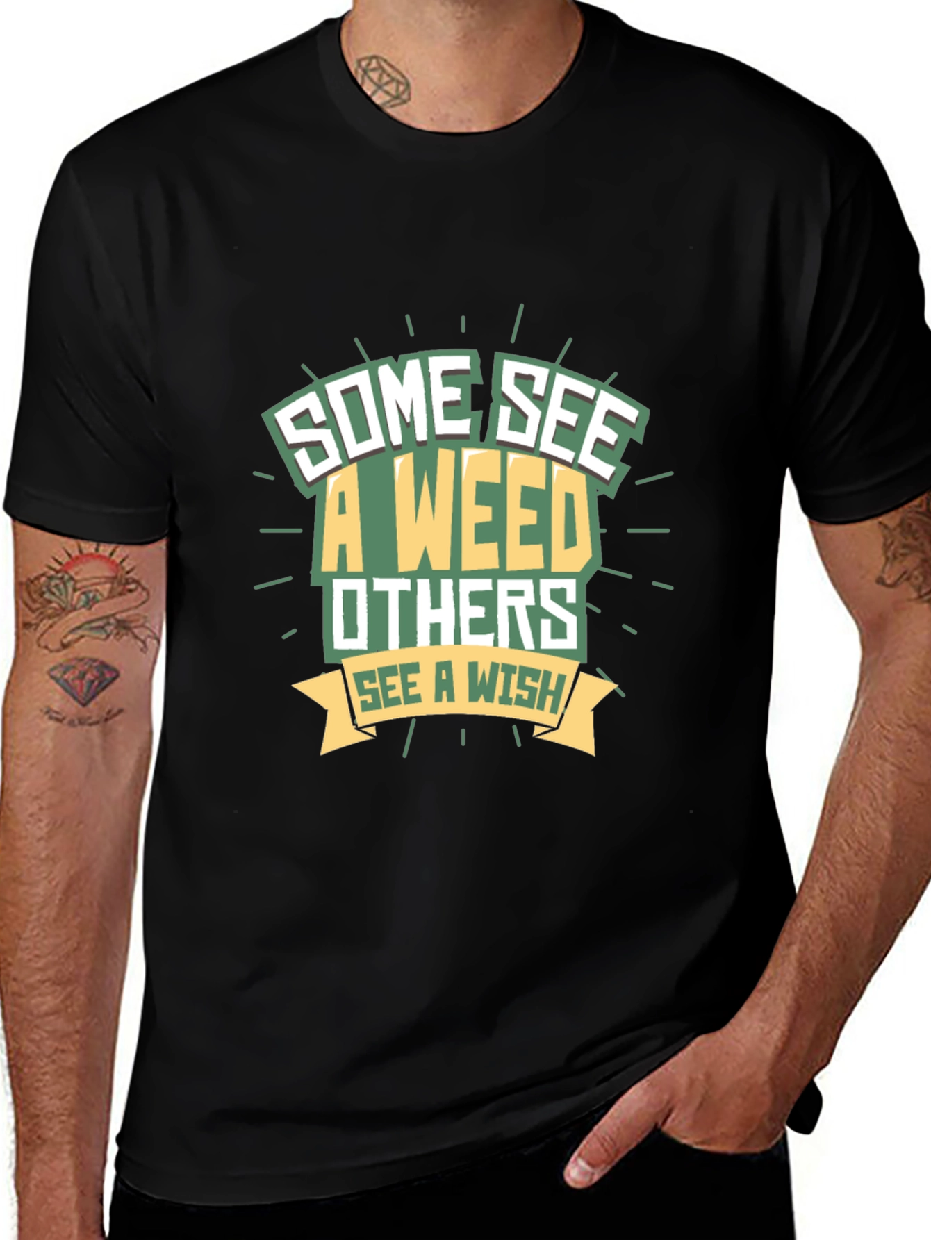 Variant 29 of Some See A Weed T-Shirt