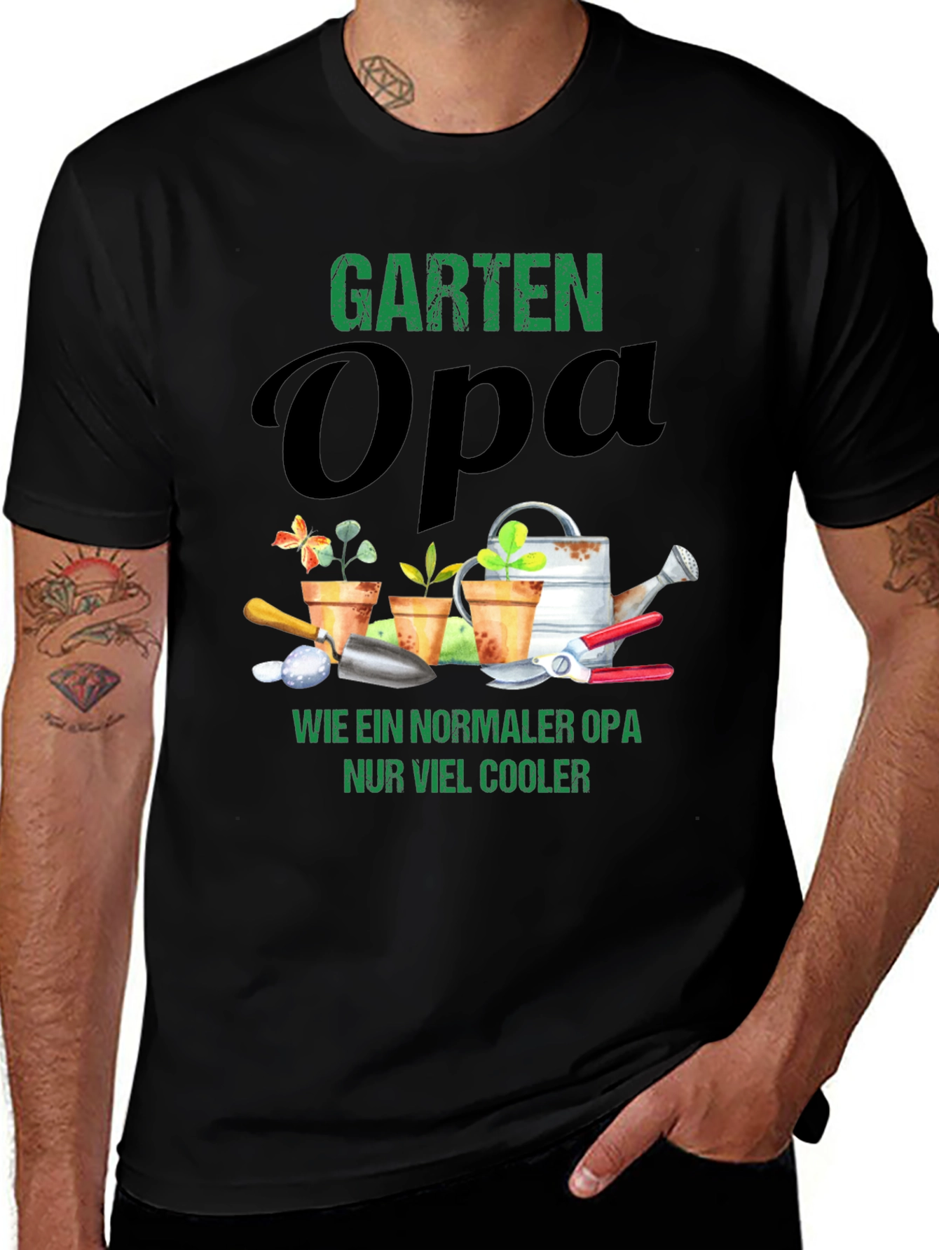 Garten Opa - Cool Gardener Grandfather T-Shirt