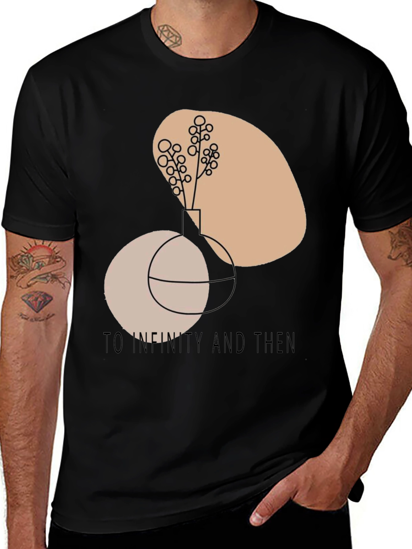 Variant 20 of Abstract Art Graphic Print T-Shirt