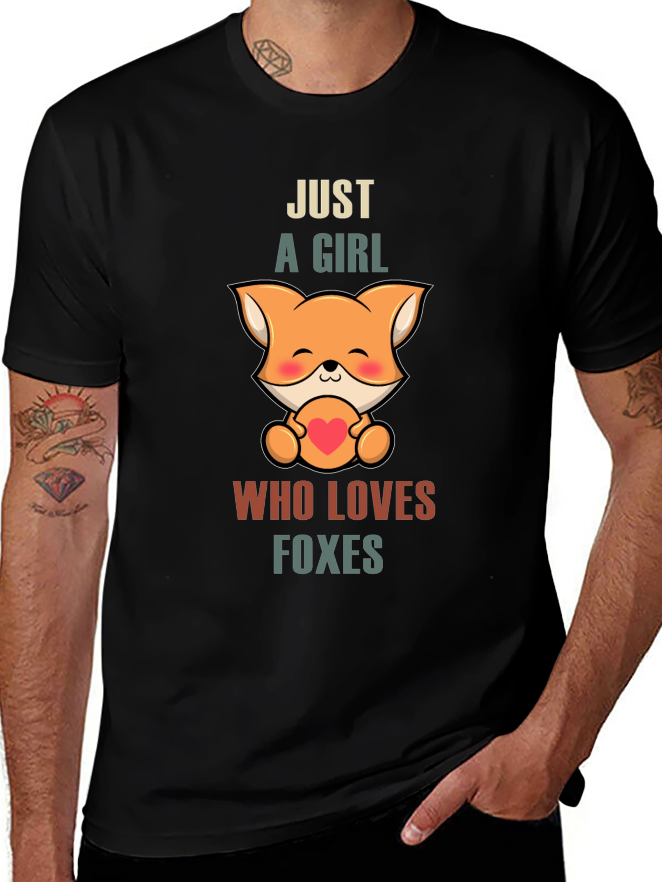 Variant 8 of Cute Fox Lover Unisex T-Shirt