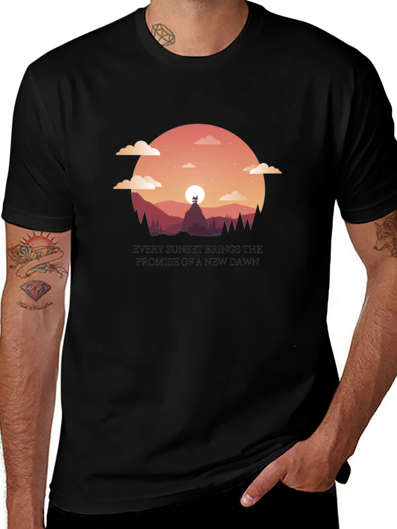 Variant 20 of Sunset Promise Graphic Tee