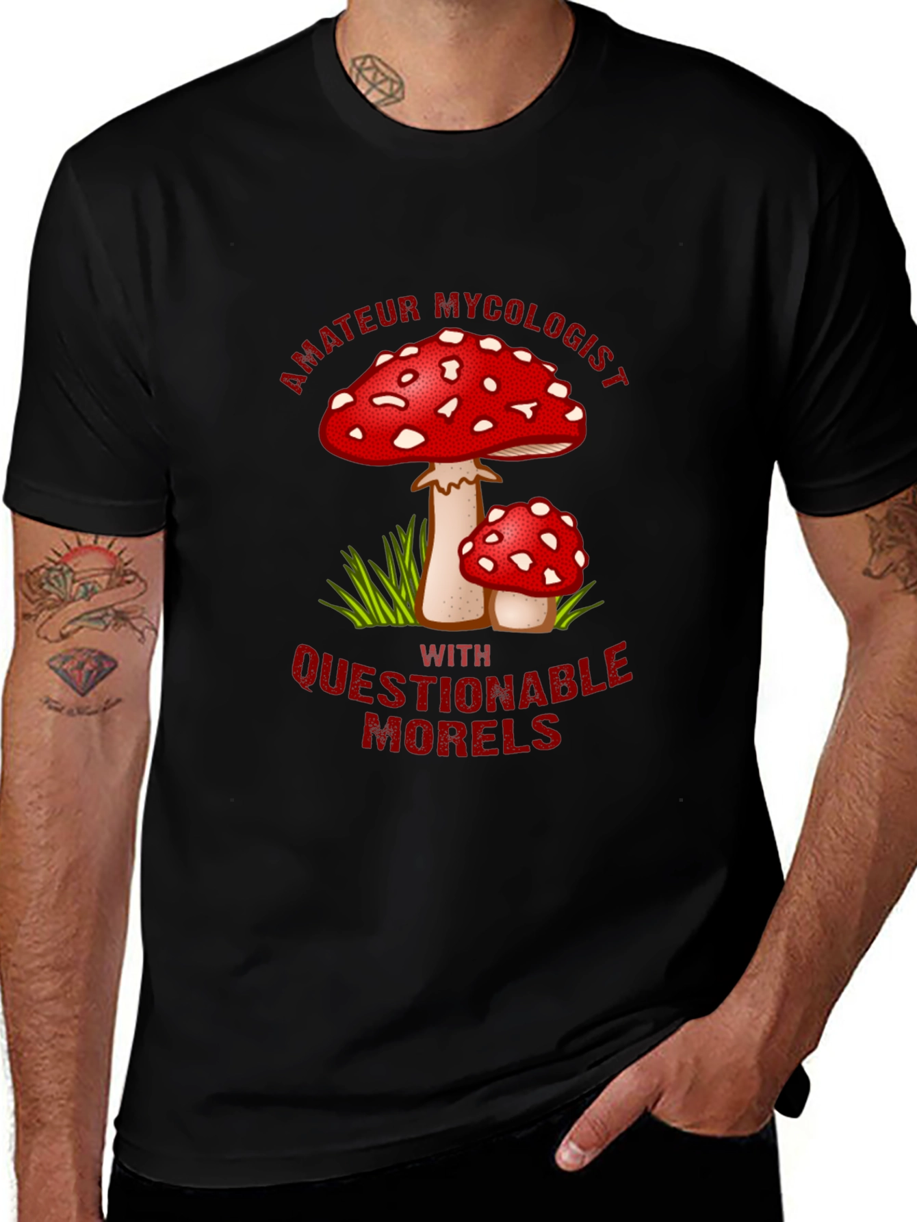 Amateur Mycologist Graphic T-Shirt