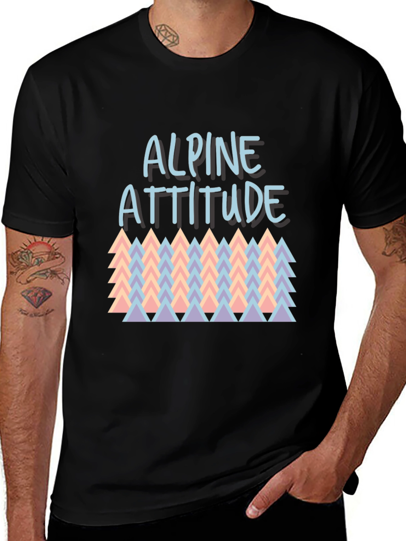 Alpine Attitude Graphic Tee - Unisex Comfort Fit