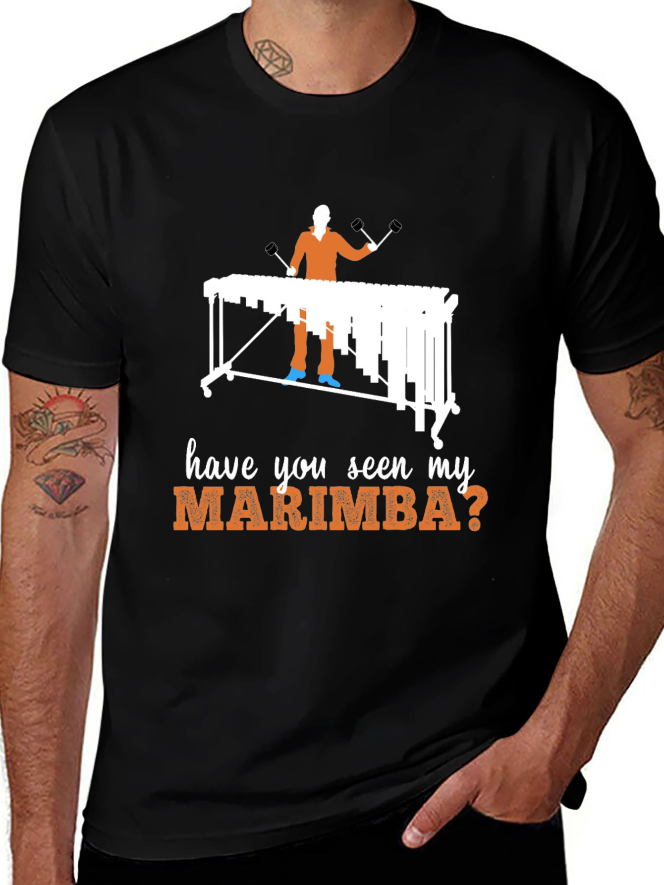 Variant 29 of Have You Seen My Marimba? T-Shirt