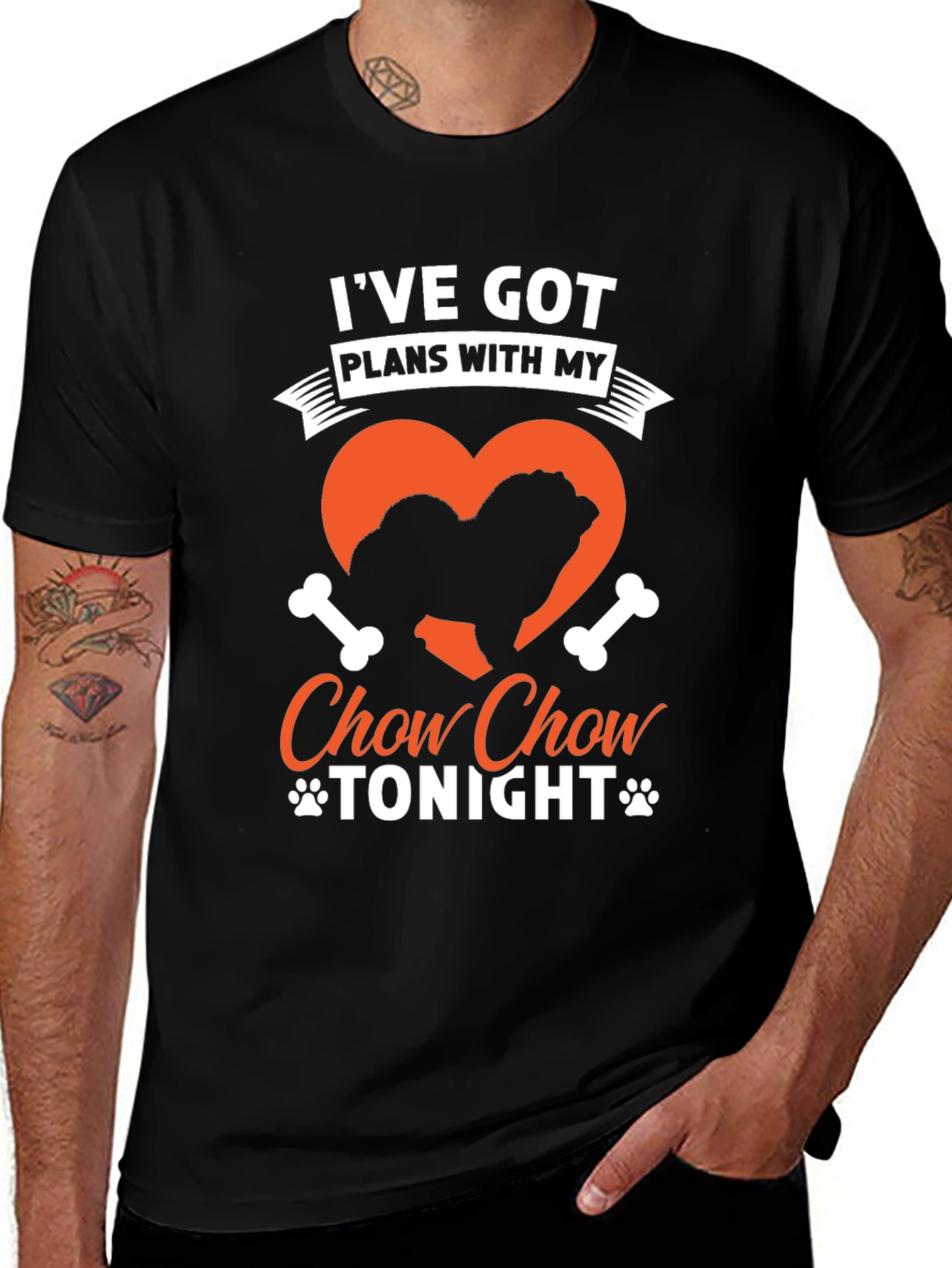 Chow Chow Plans Tonight T-Shirt