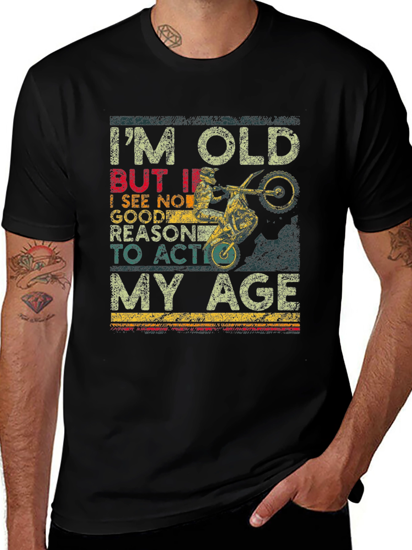 Variant 18 of I'm Old But I See No Good Reason T-Shirt