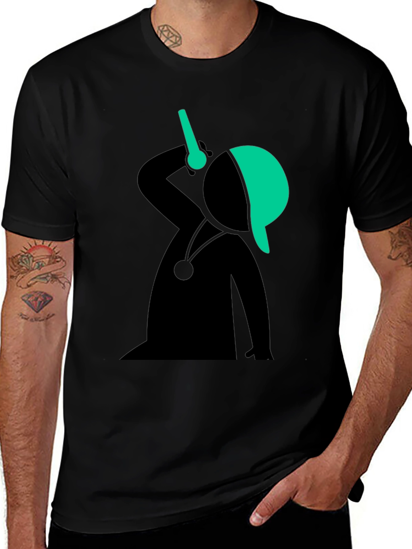 Variant 29 of Funky Graphic Tee - Quirky Doctor Design