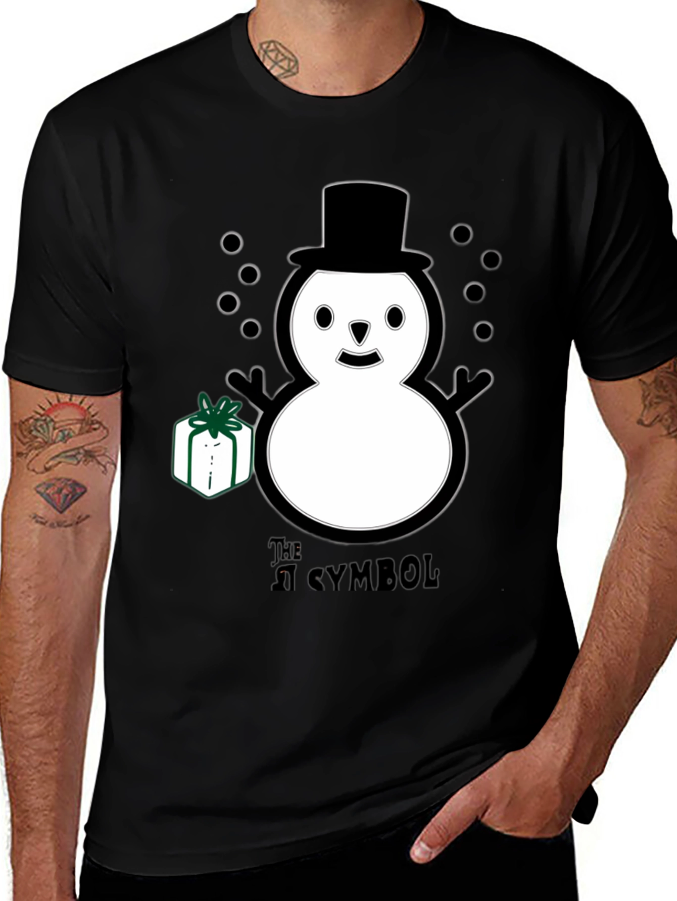 Variant 24 of Whimsical Snowman T-Shirt