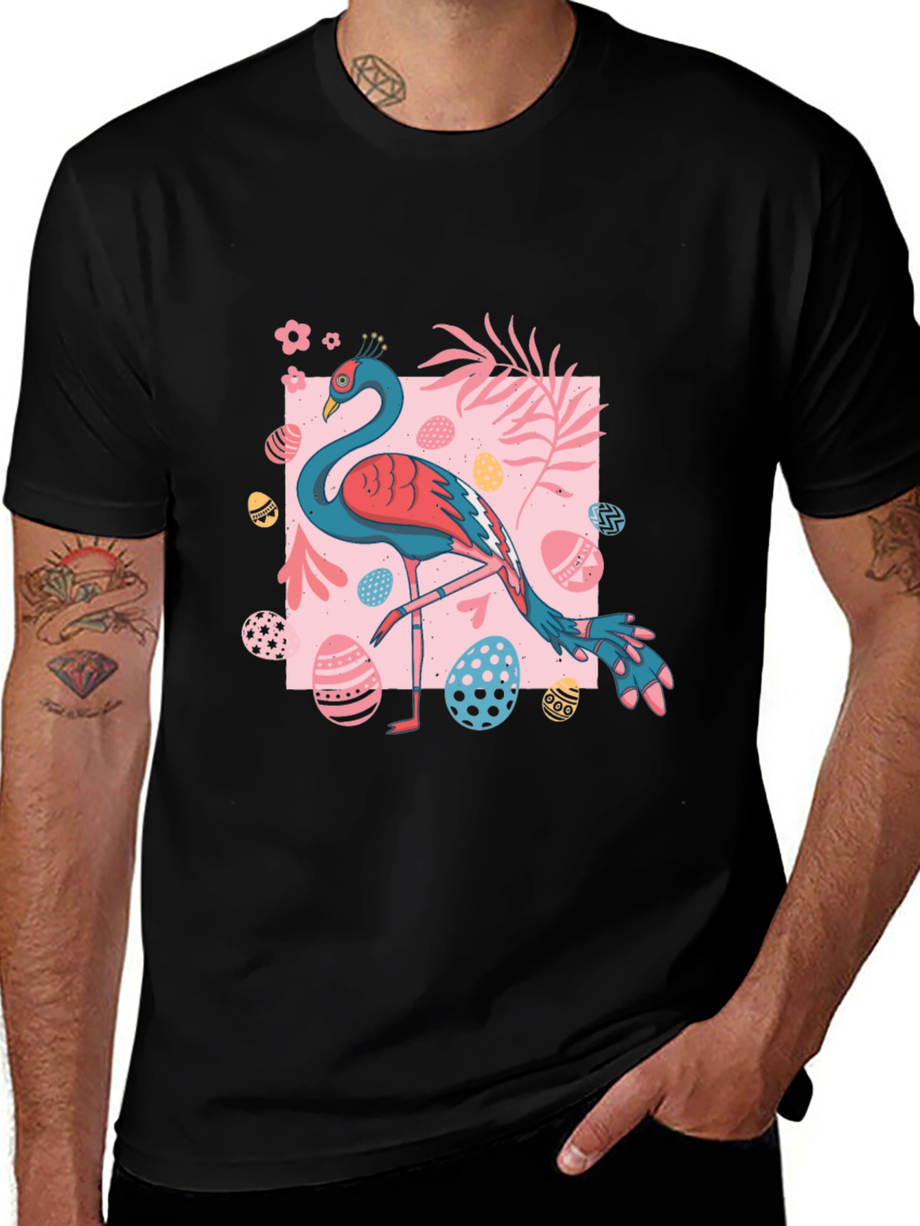 Variant 20 of Easter Flamingo T-Shirt