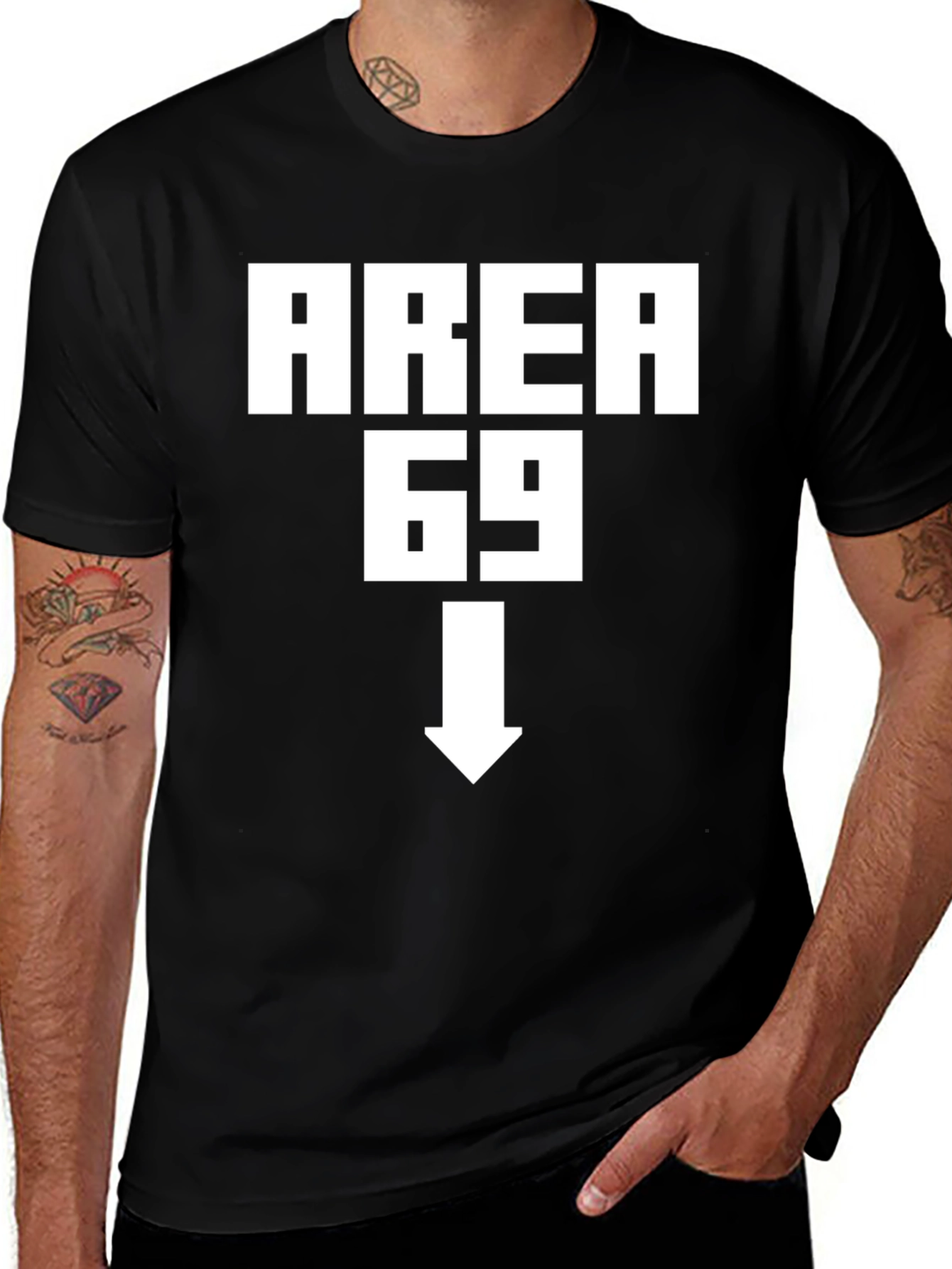 Area 69 T-Shirt - Funny Adult Humor Tee