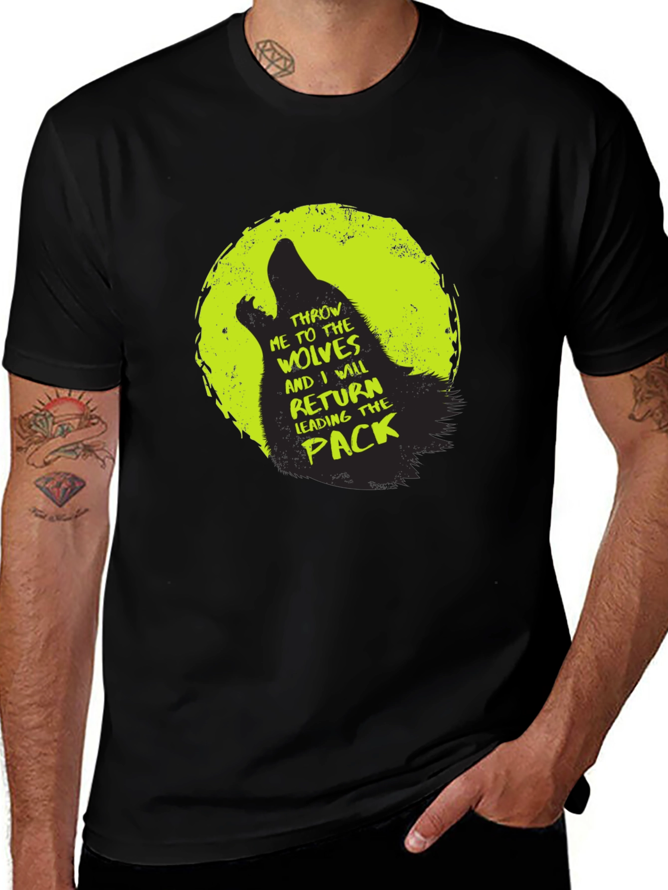 Variant 23 of Wolf Pack T-Shirt - Return Leading the Pack