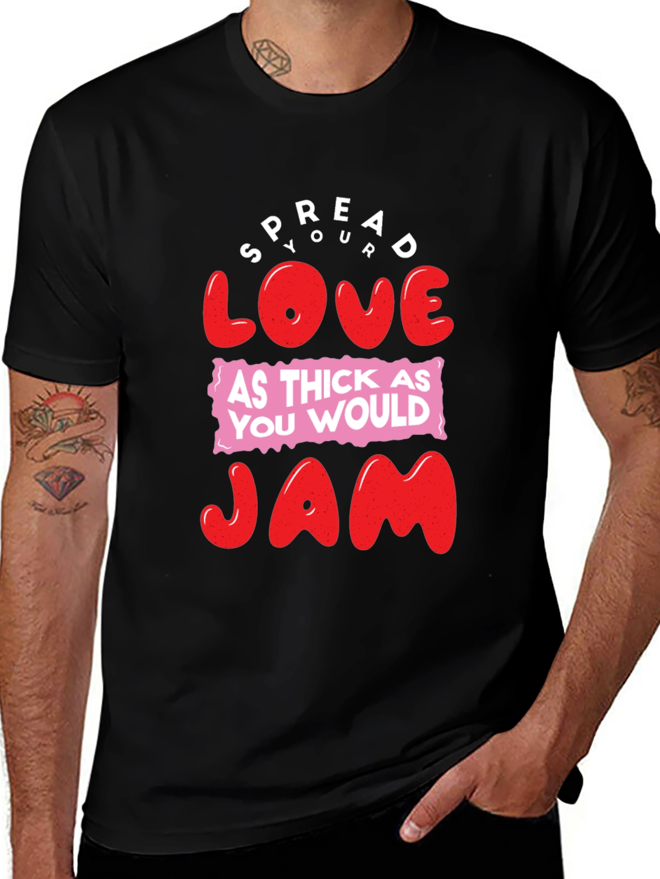 Variant 18 of Spread Love Like Jam Graphic T-Shirt