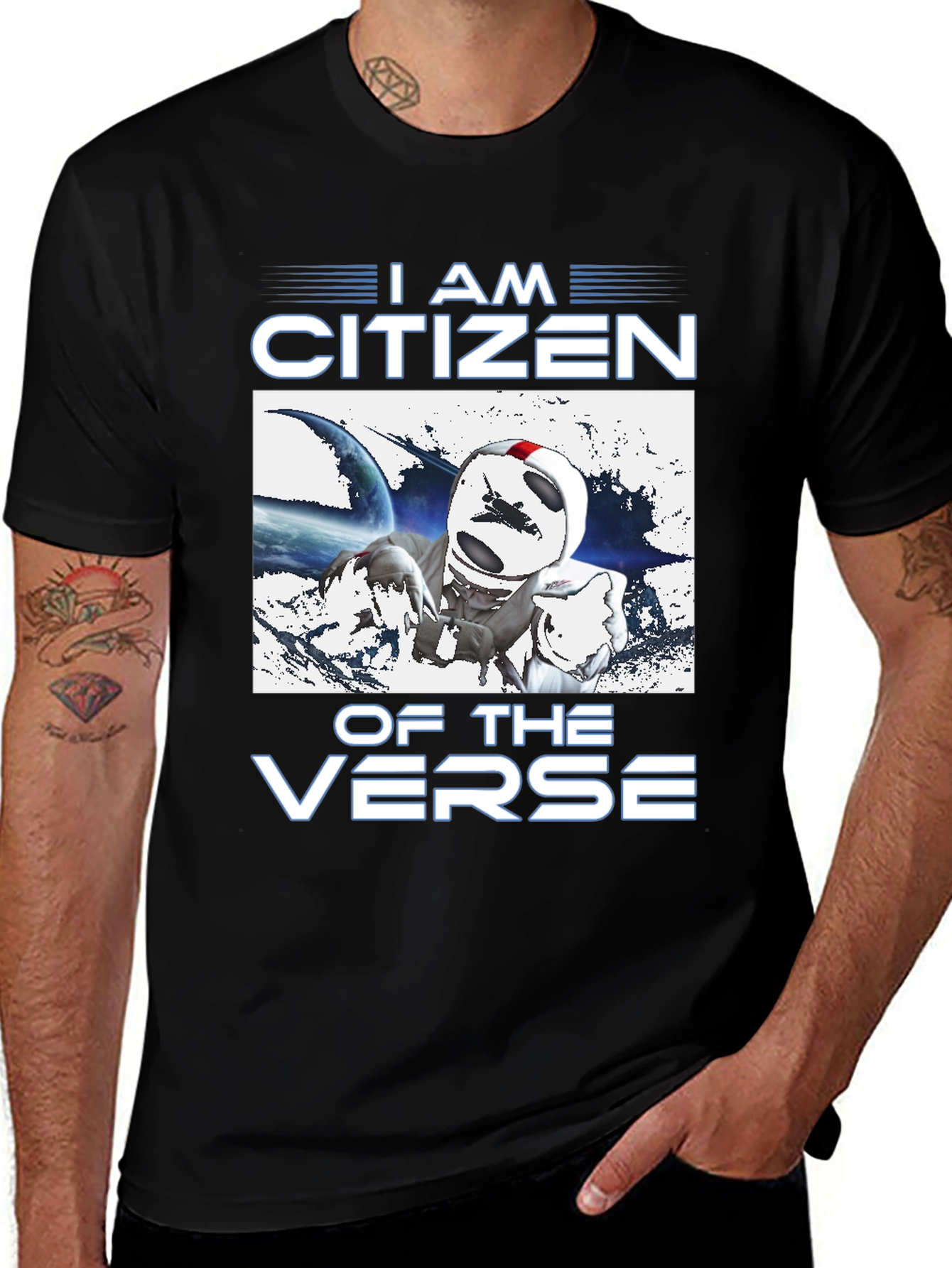 Variant 26 of I Am Citizen of the Verse Graphic T-Shirt