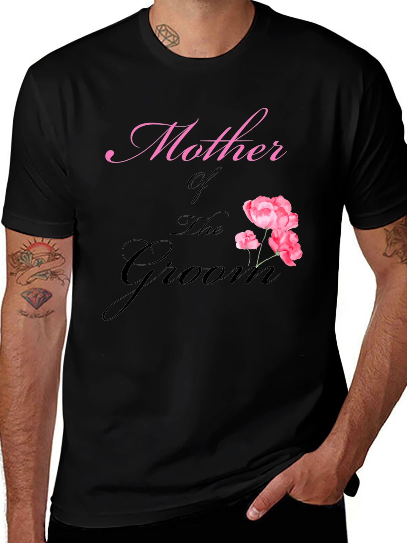Variant 22 of Mother of the Groom Floral T-Shirt