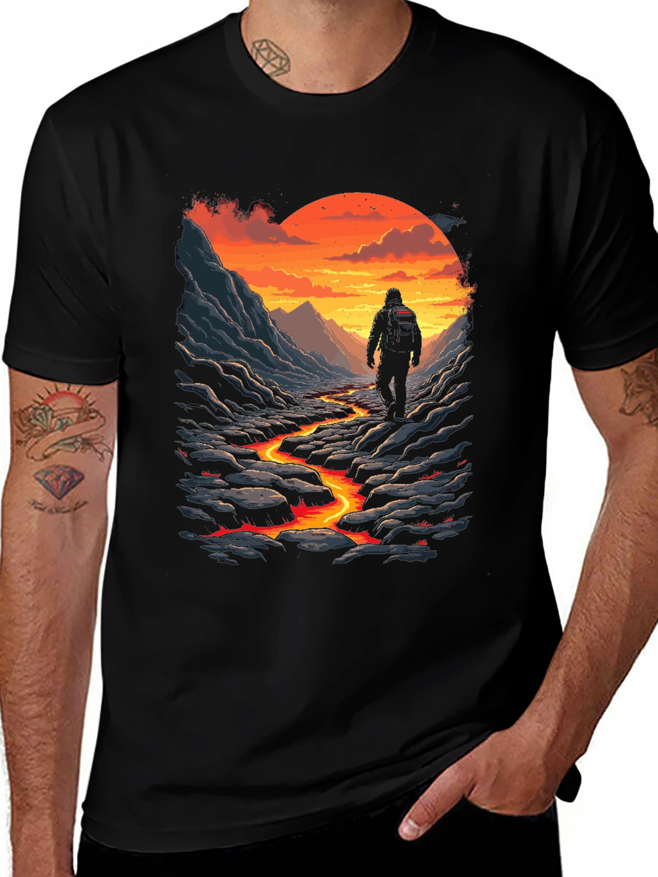 Variant 24 of Lava Trail T-Shirt - Adventurer's Dream