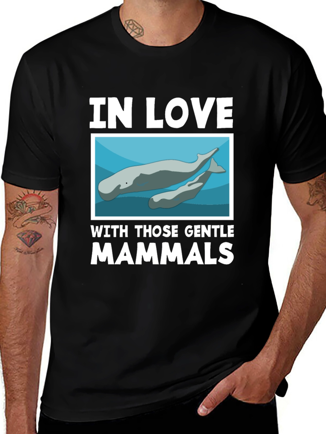 Variant 18 of Gentle Mammals Graphic T-Shirt