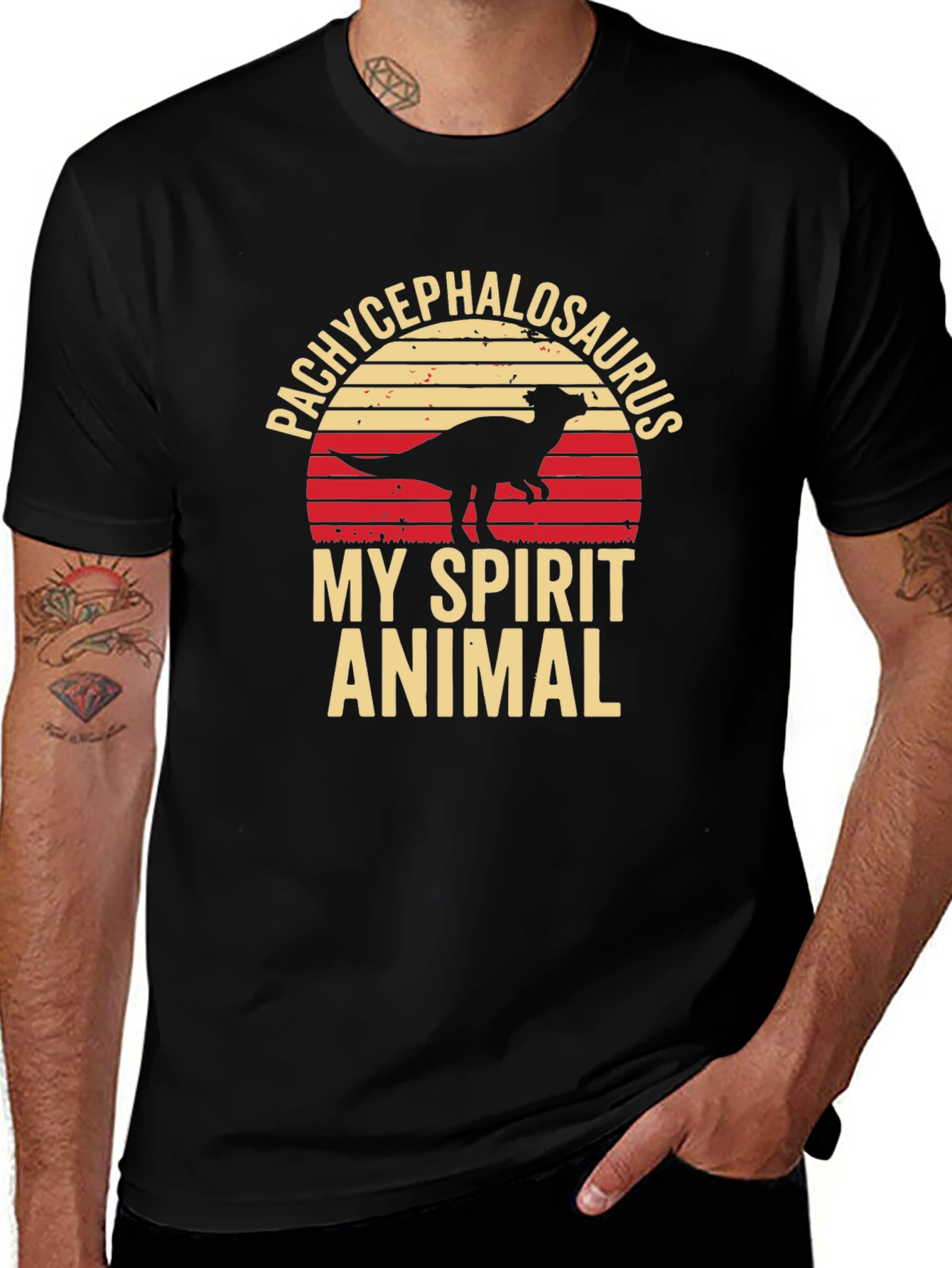 Variant 21 of Pachycephalosaurus My Spirit Animal T-Shirt