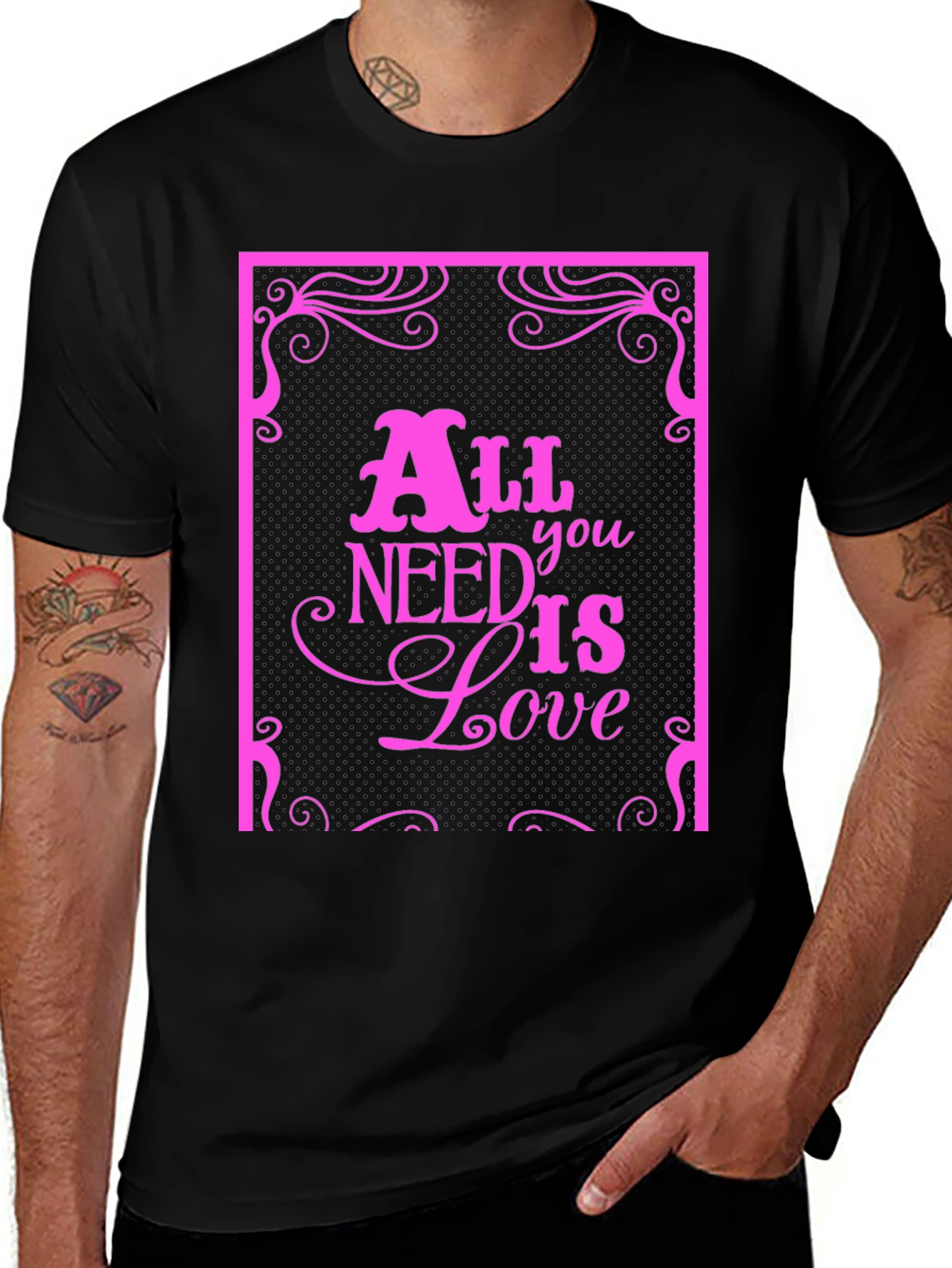 Variant 30 of All You Need Is Love Graphic Tee