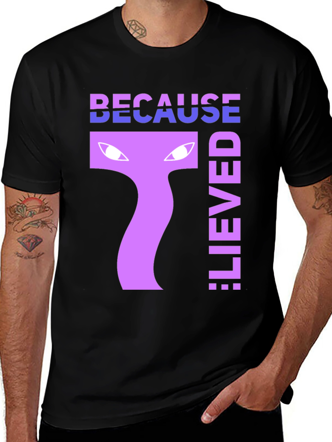 Variant 21 of Because I Lied Funny Novelty T-Shirt