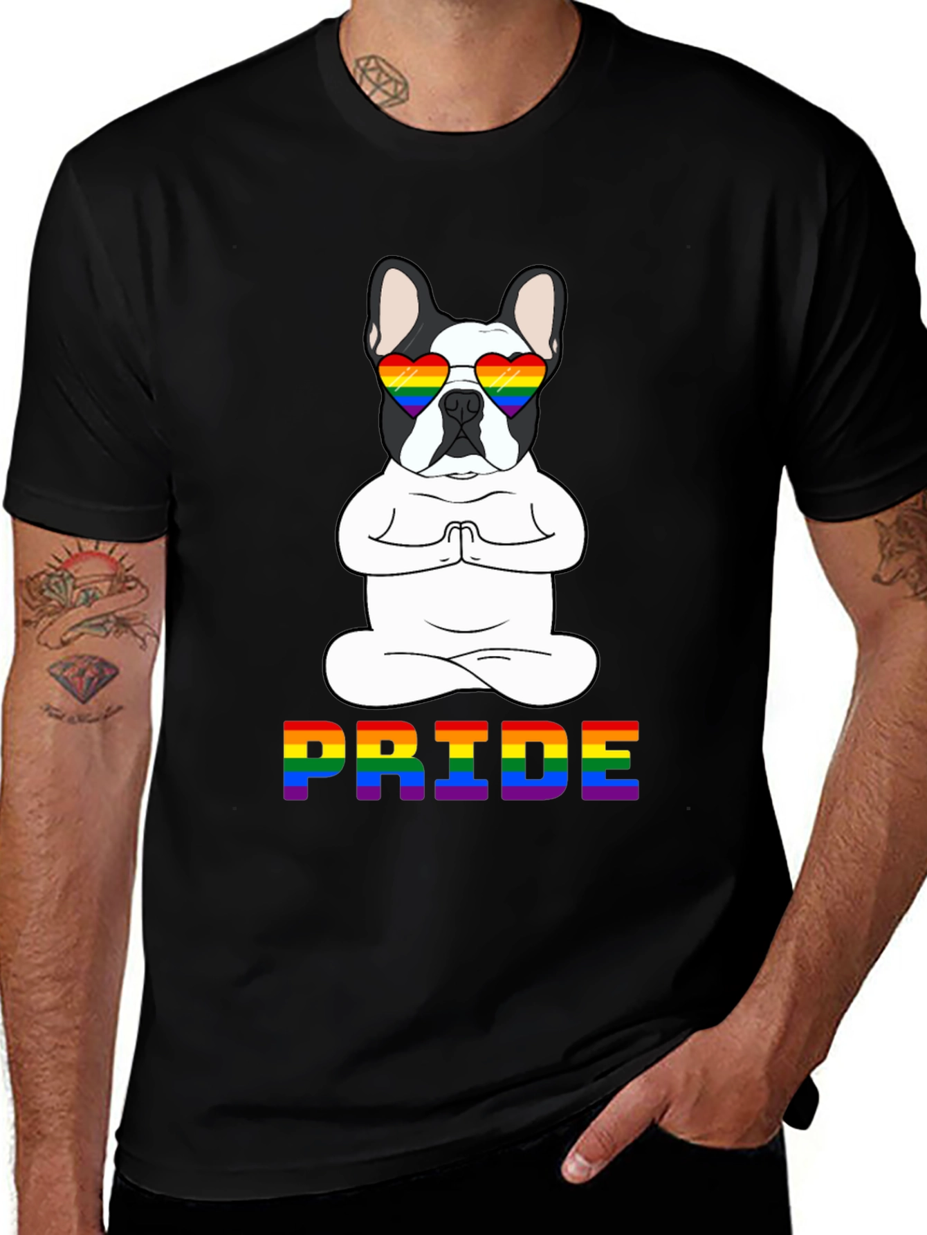 Variant 26 of Pride Bulldog T-Shirt