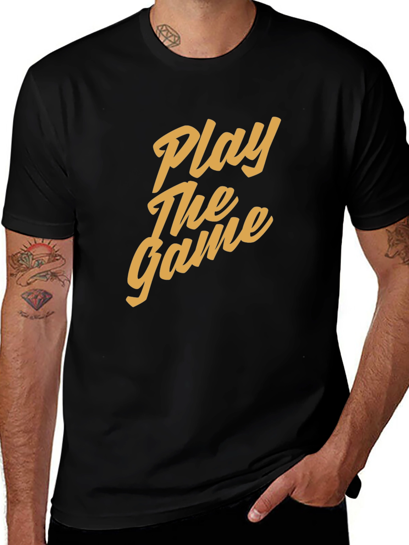 Variant 17 of Play The Game Graphic T-Shirt - Mens Short Sleeve Tee