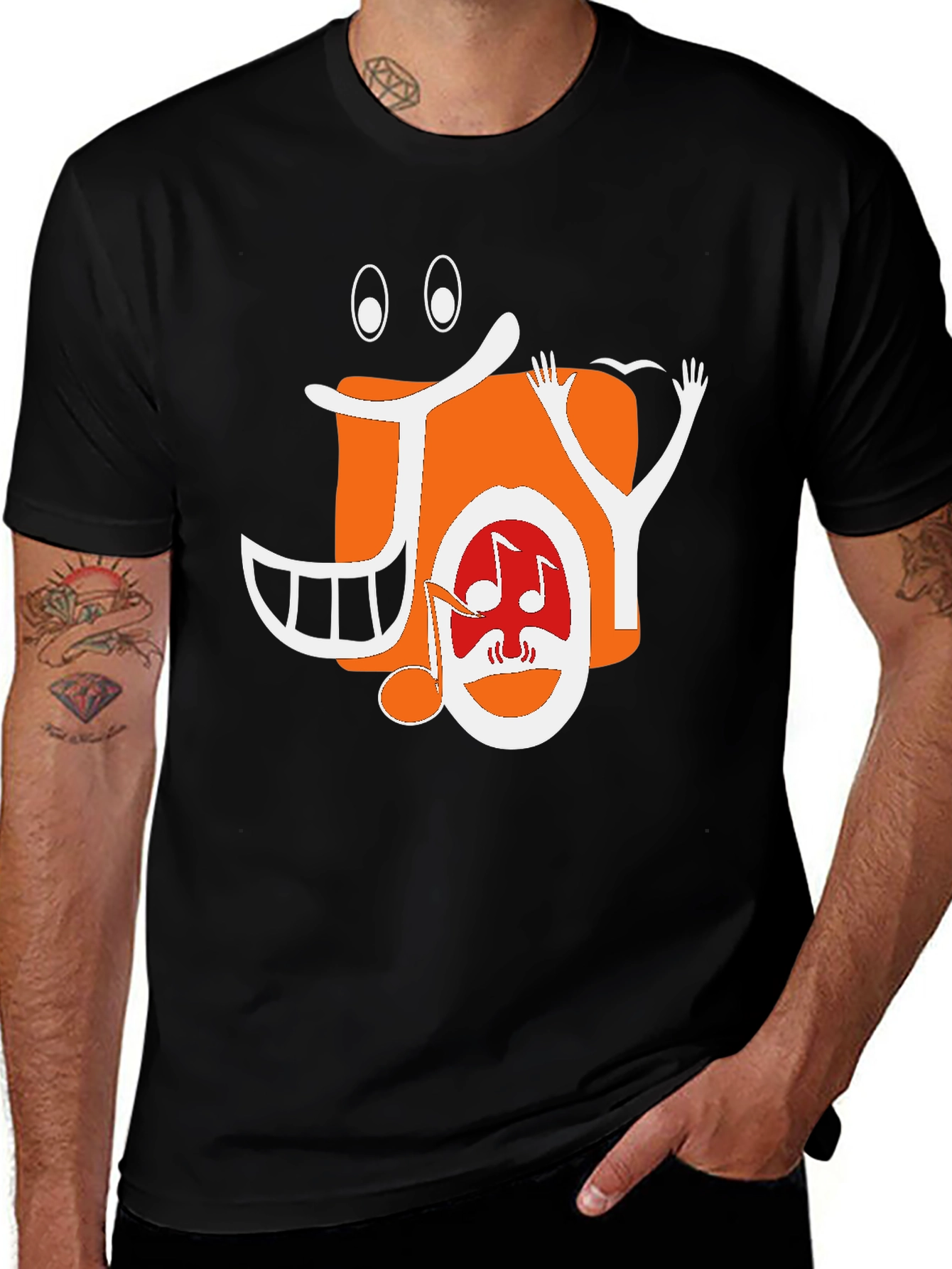 Variant 27 of Joy Graphic T-Shirt - Fun & Stylish Design