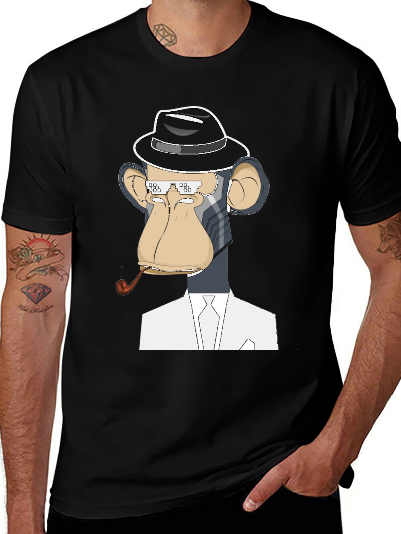 Bored Ape Mafia Black T-Shirt