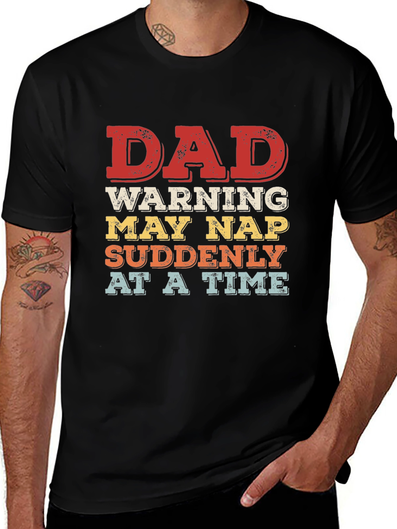Variant 16 of Dad Warning May Nap T-Shirt