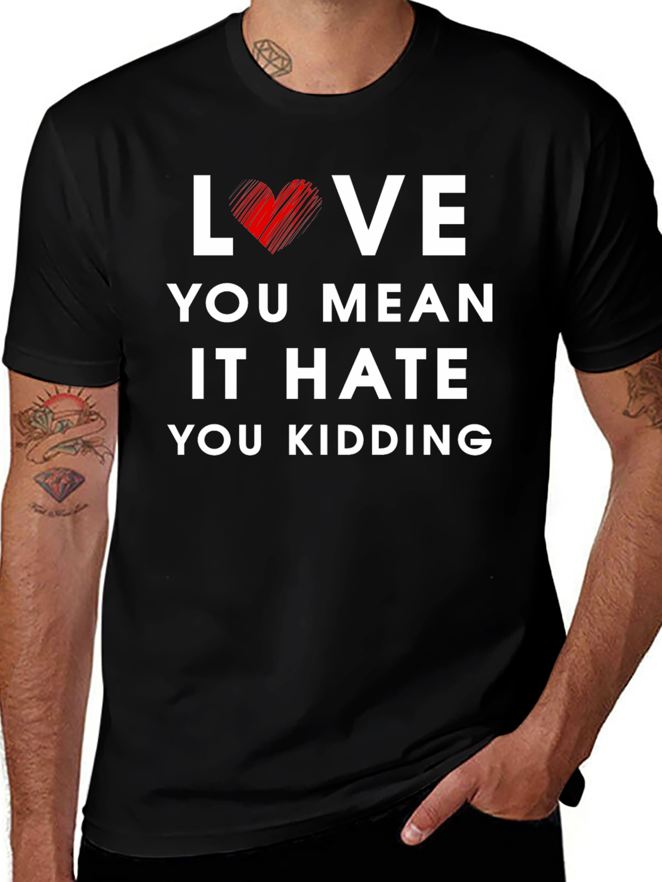Love You Mean It Graphic Tee