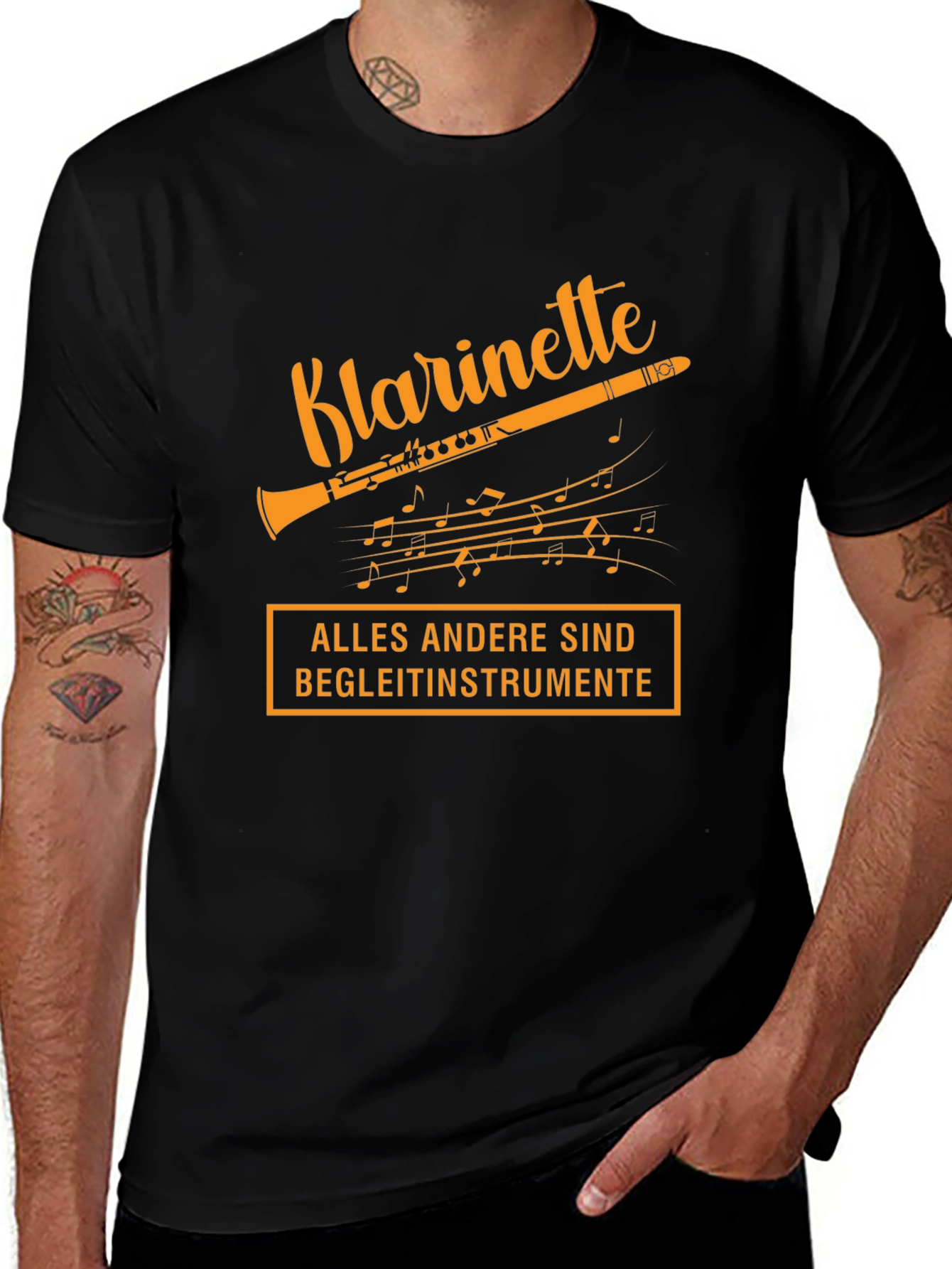 Variant 8 of Klarinette T-Shirt Musician Gift