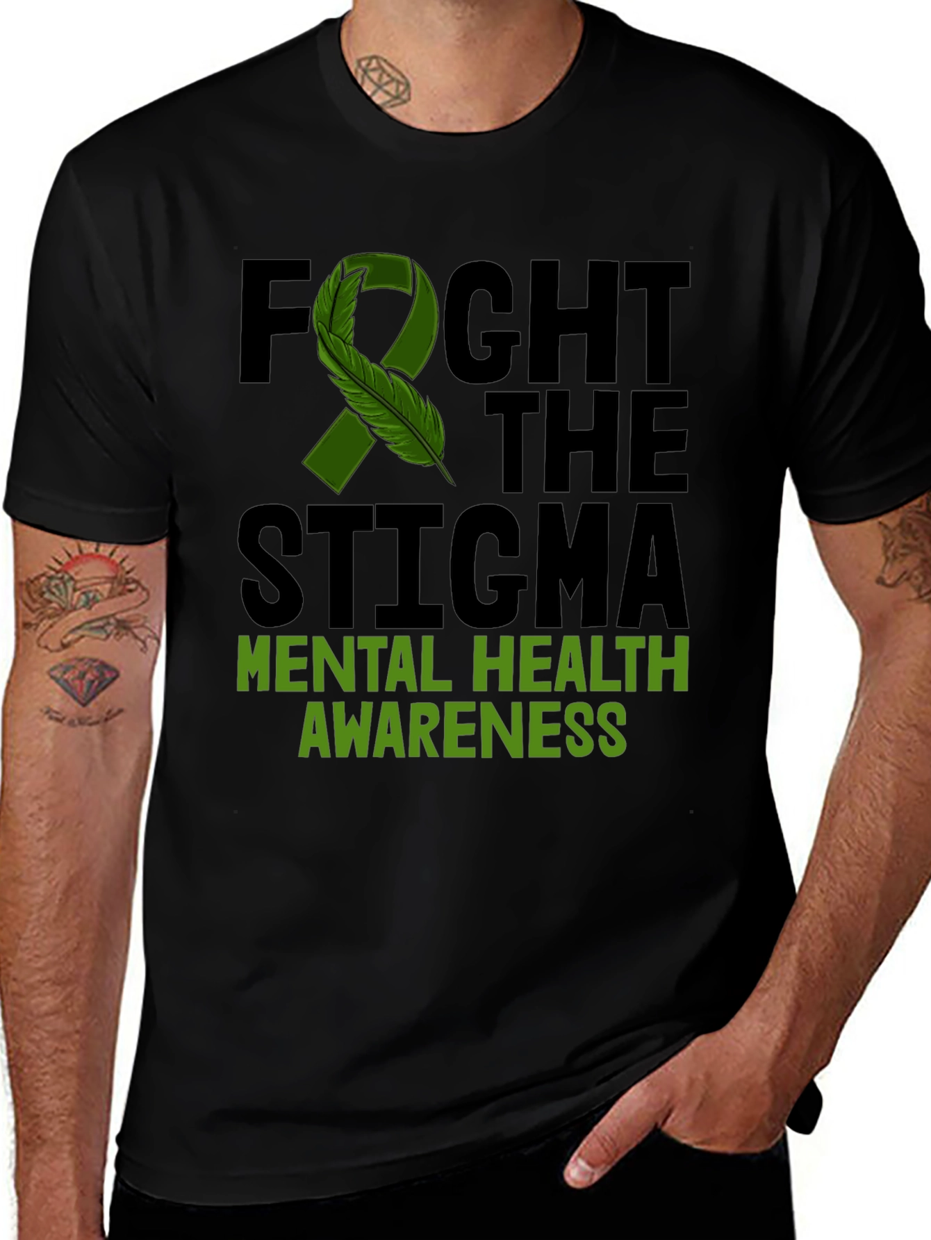Mental Health Awareness T-Shirt - Fight The Stigma