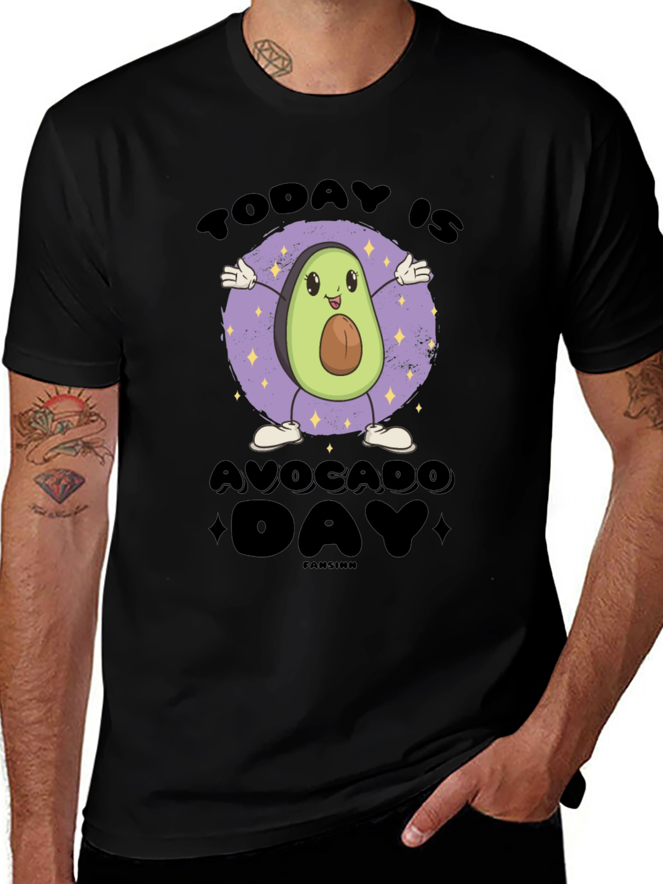 Variant 13 of Avocado Day T-Shirt - Cute Graphic Tee