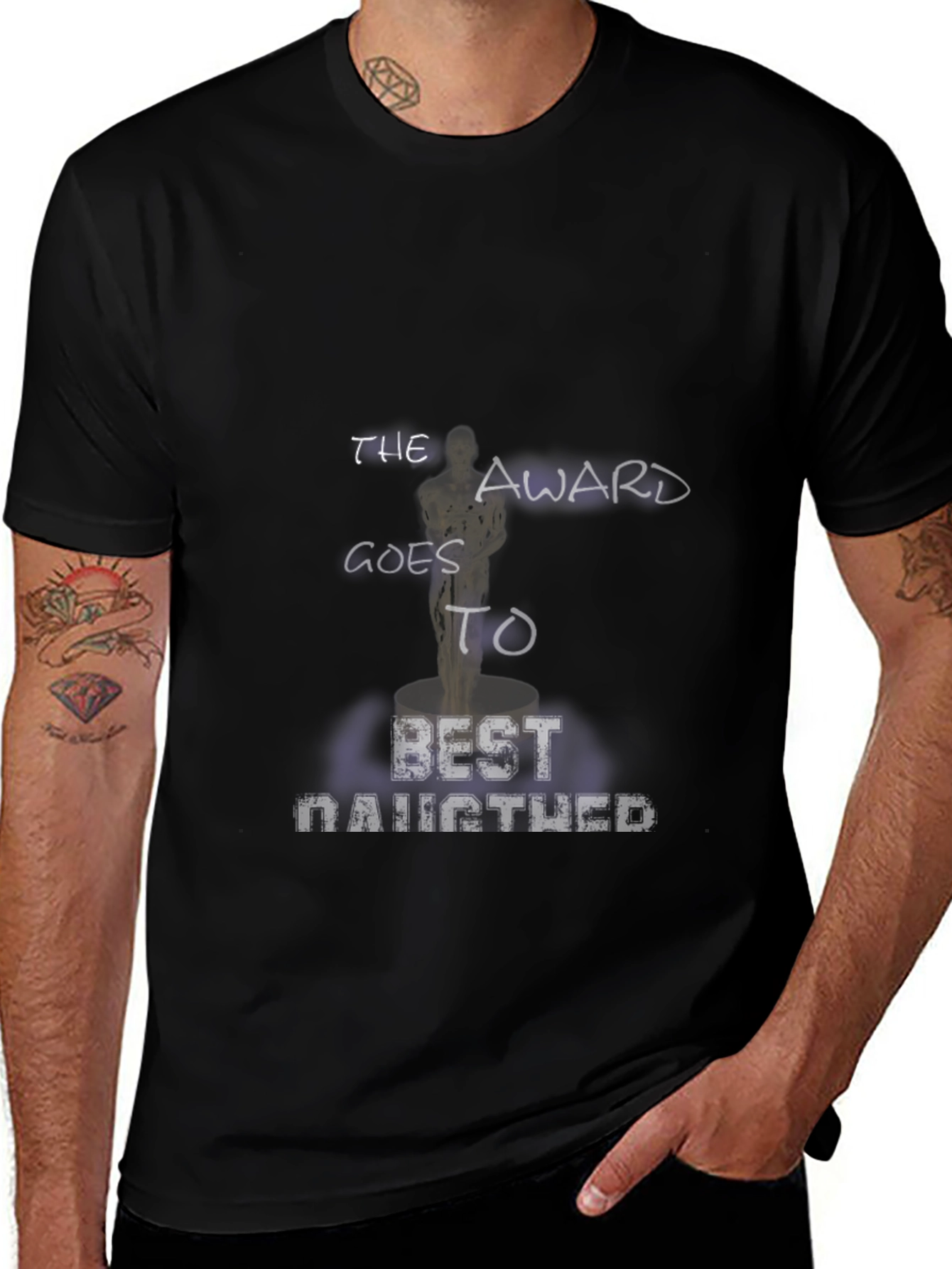 The Award Goes To Best Daughter T-Shirt