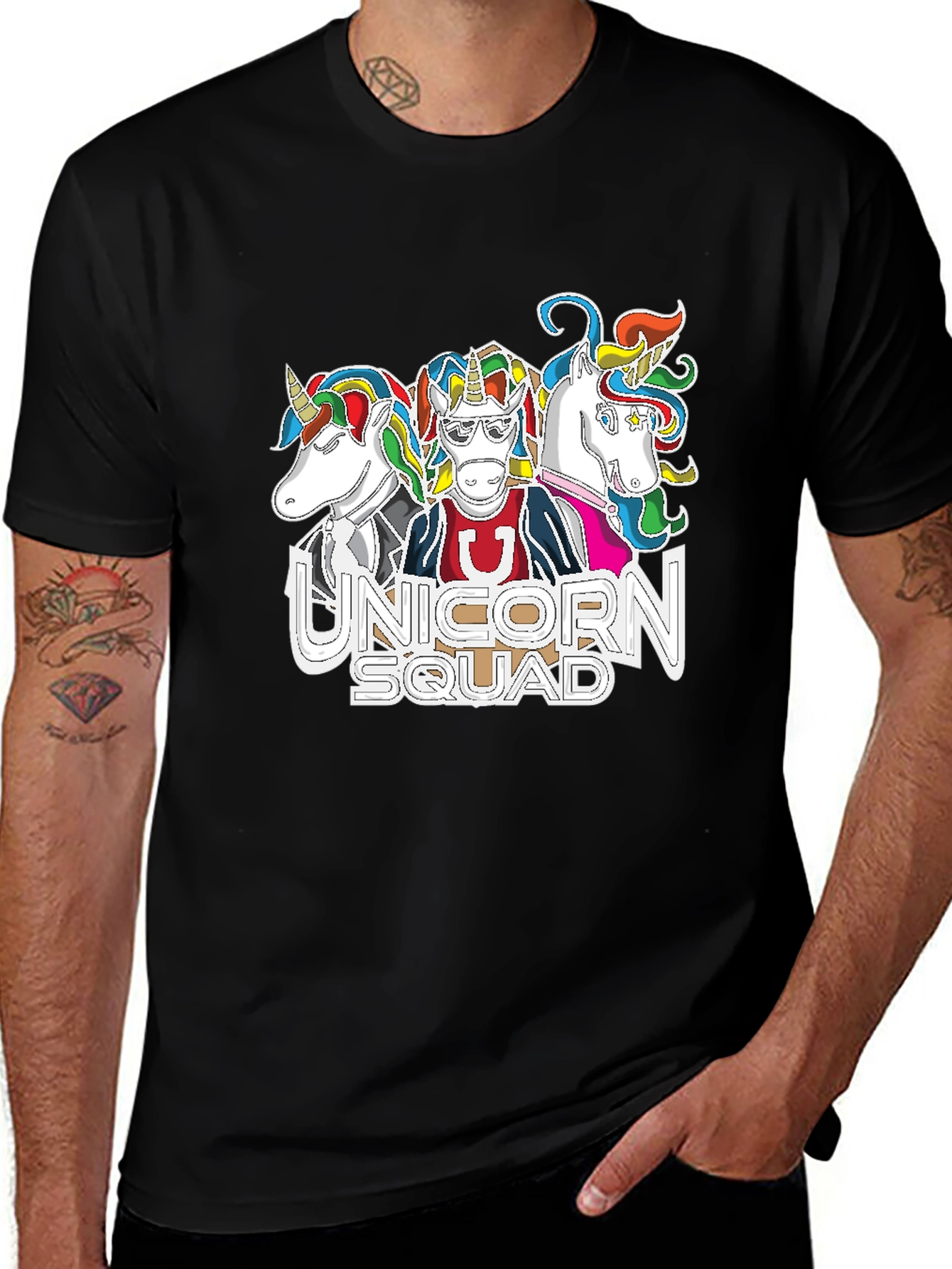 Variant 6 of Unicorn Squad Graphic T-Shirt